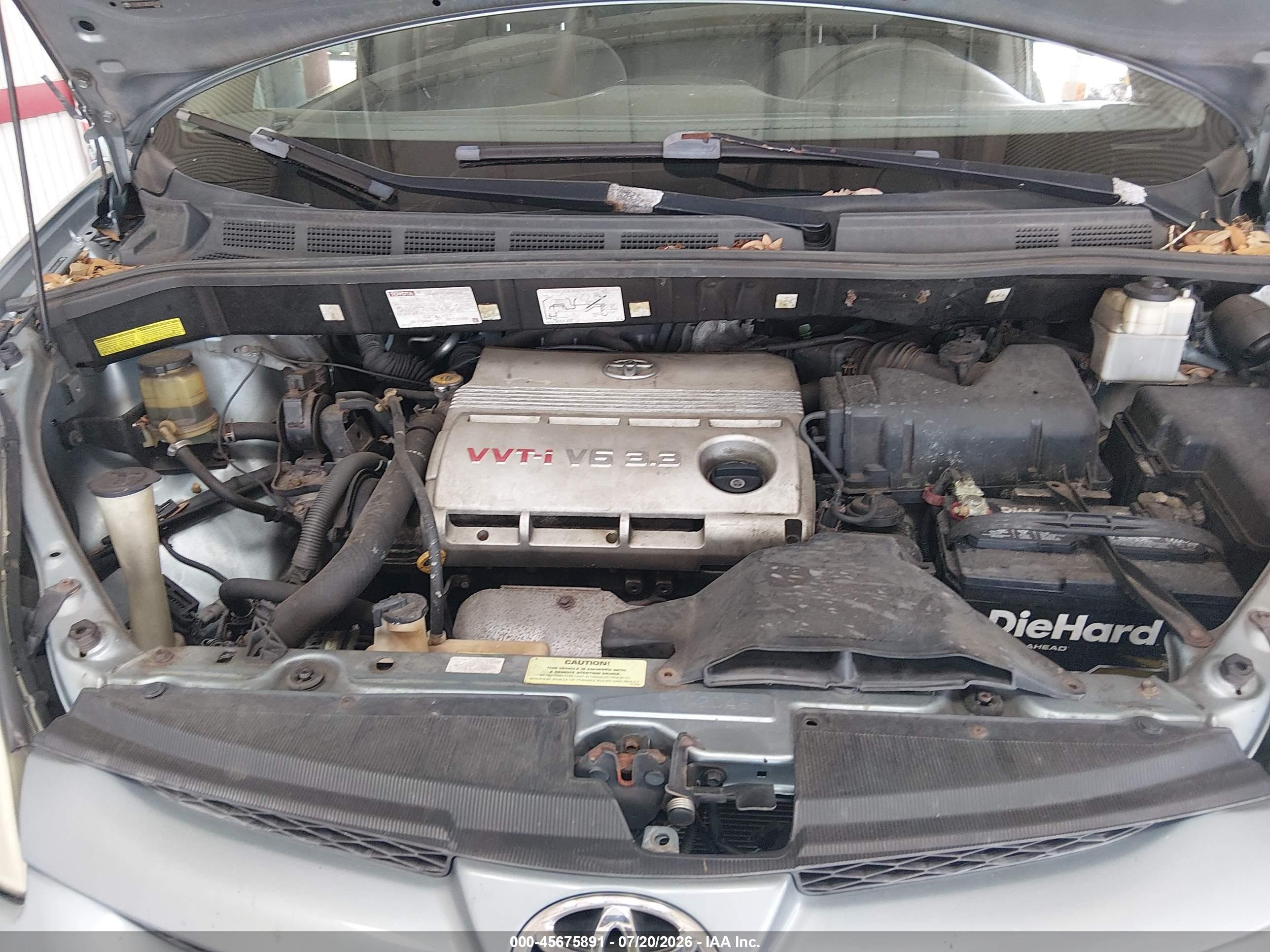 2006 Toyota Sienna Le Green vin: 5TDZA23C86S582490
