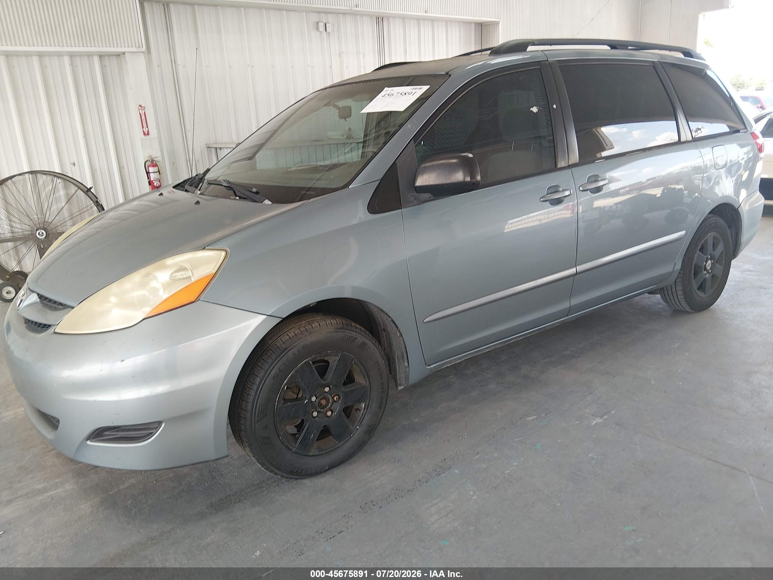 2006 Toyota Sienna Le Green vin: 5TDZA23C86S582490