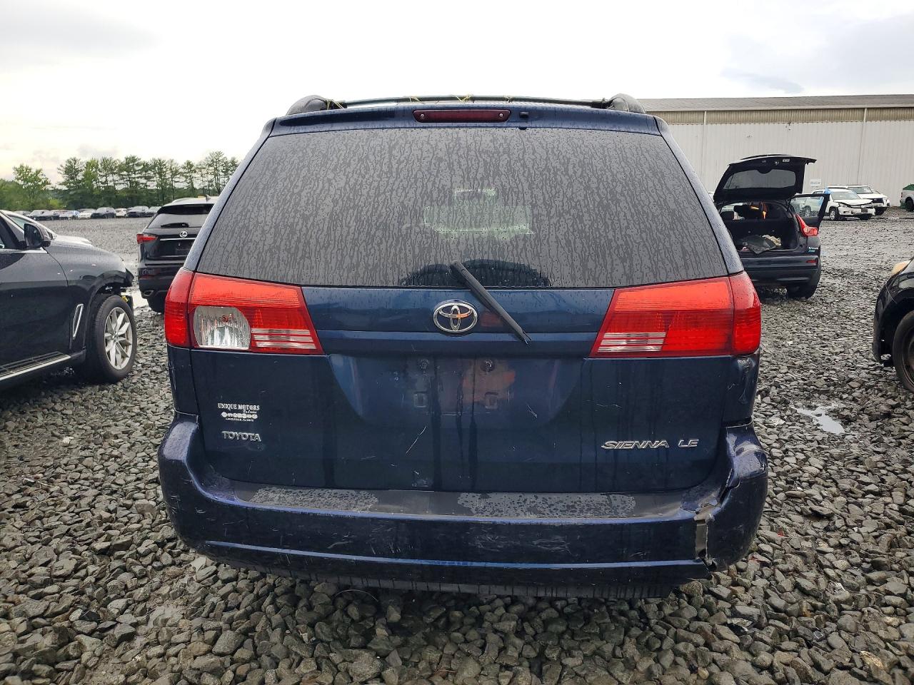 2004 Toyota Sienna Blue vin: 5TDZA23C94S034396