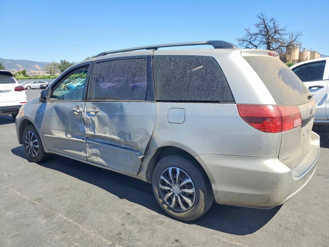 2005 Toyota Sienna Ce 7 Passenger Серый vin: 5TDZA23C95S316118