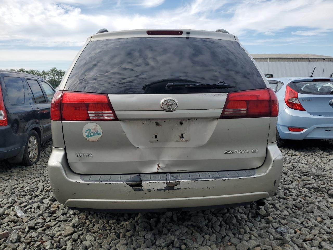 2005 Toyota Sienna Ce Tan vin: 5TDZA23C95S319519
