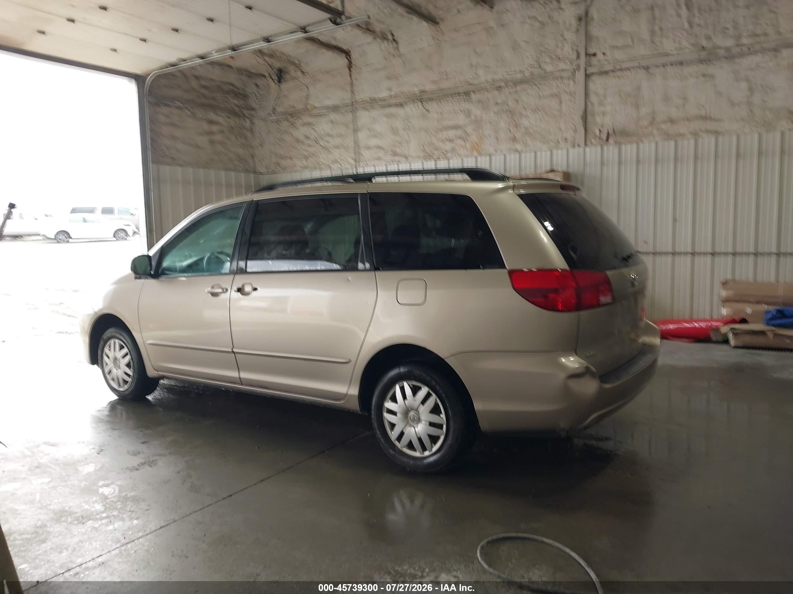 2005 Toyota Sienna Le Gold vin: 5TDZA23C95S322002
