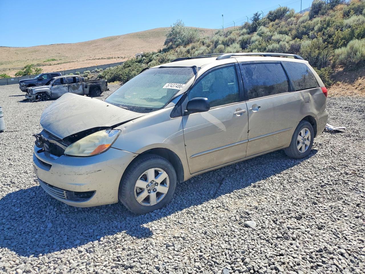 2005 Toyota Sienna Le 8 Passenger Tan vin: 5TDZA23C95S356845