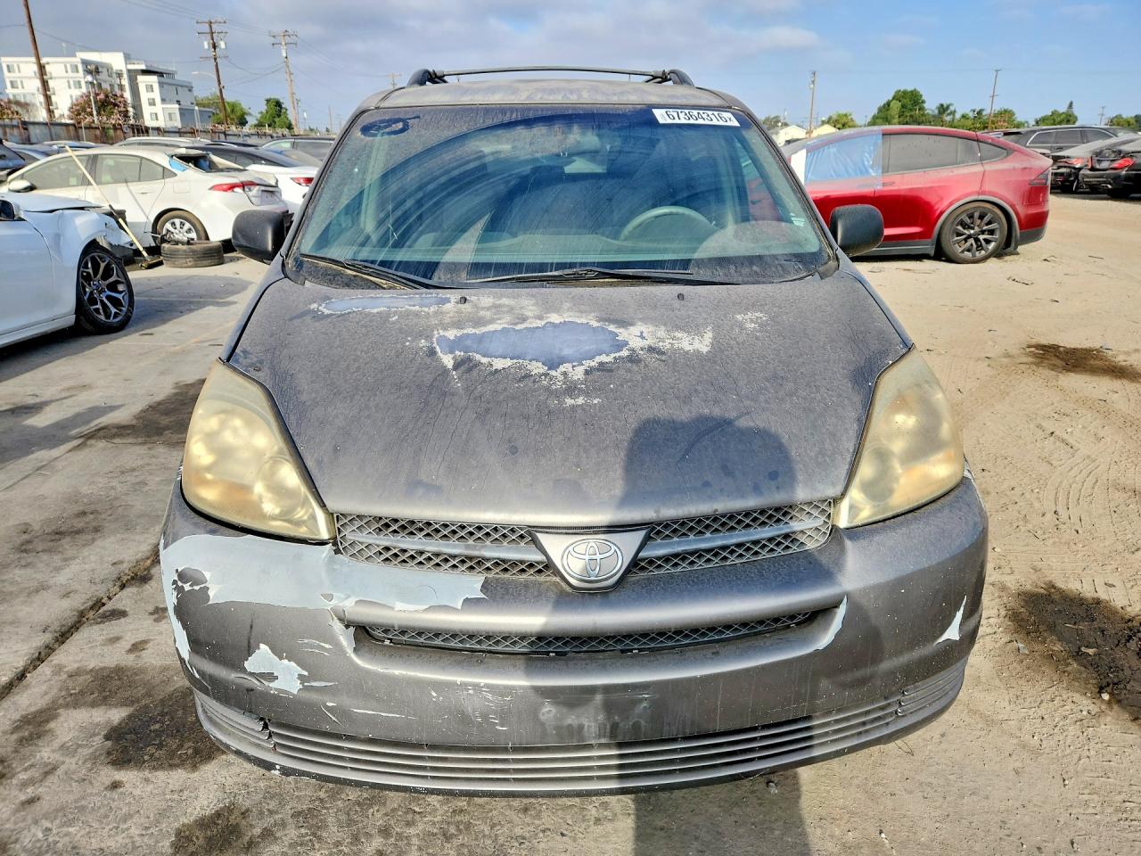 2005 Toyota Sienna Le 8 Passenger Gray vin: 5TDZA23C95S358093