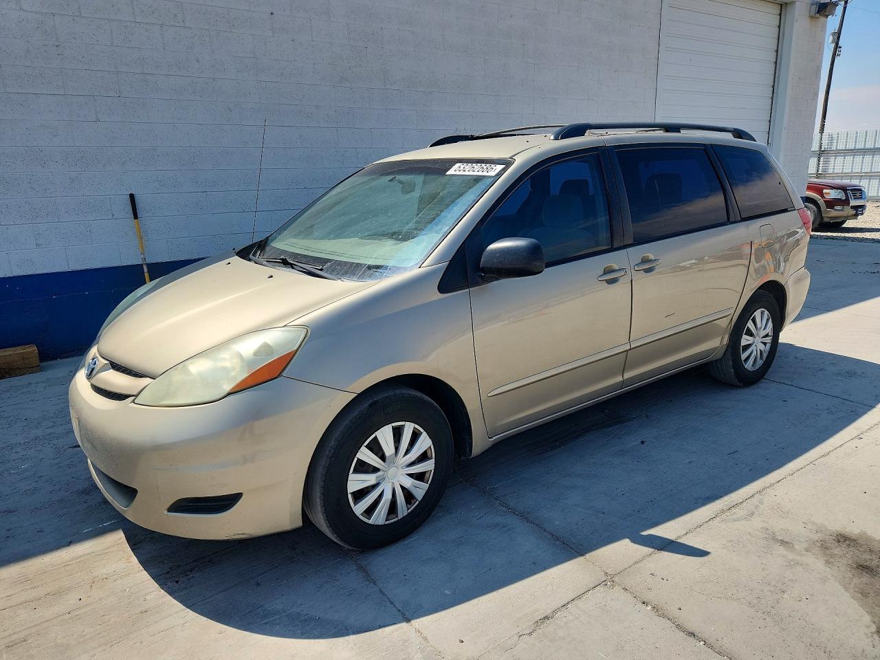 2006 Toyota Sienna Ce 7 Passenger Beige vin: 5TDZA23C96S407830
