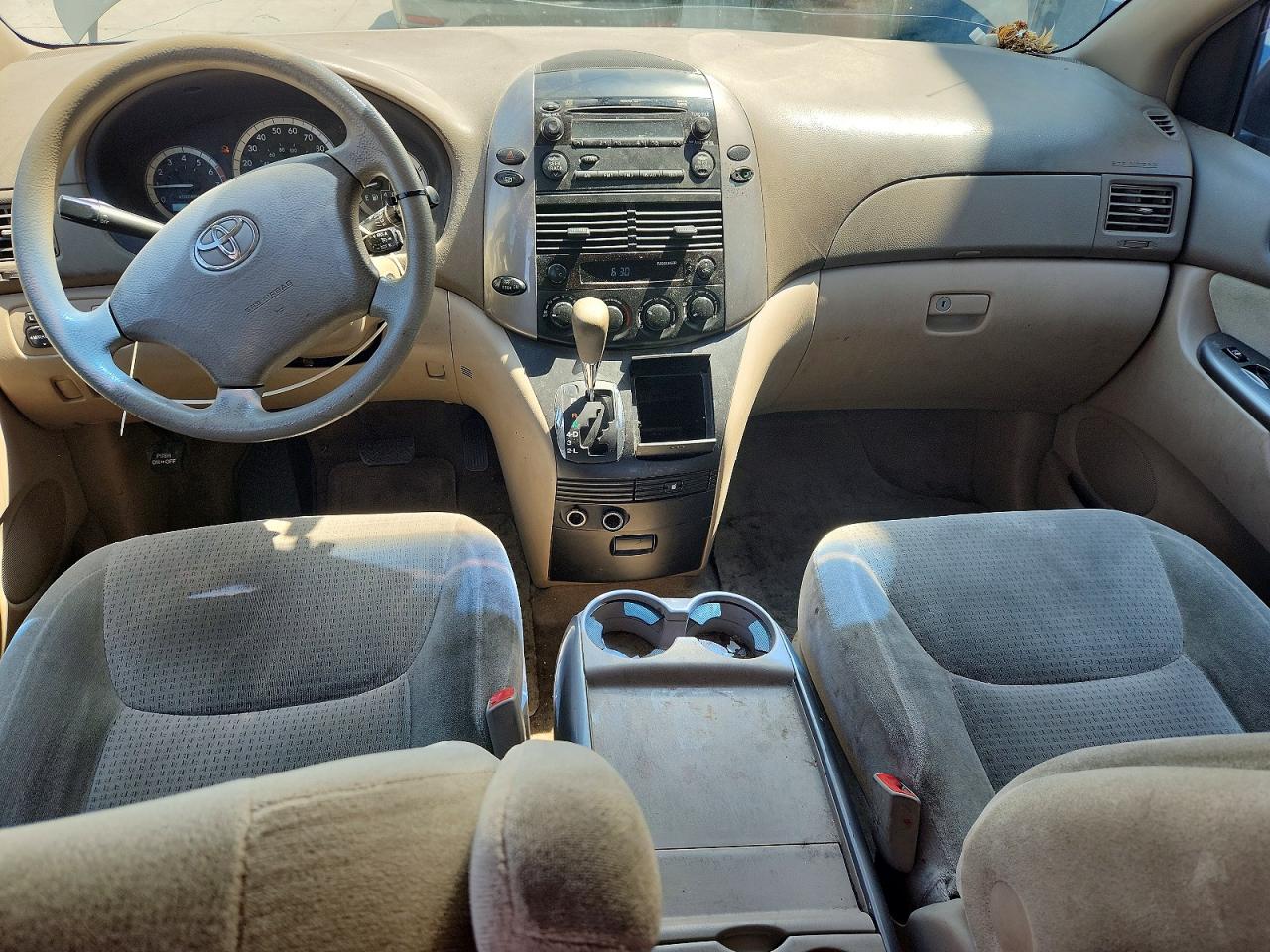2006 Toyota Sienna Ce 7 Passenger Beige vin: 5TDZA23C96S407830