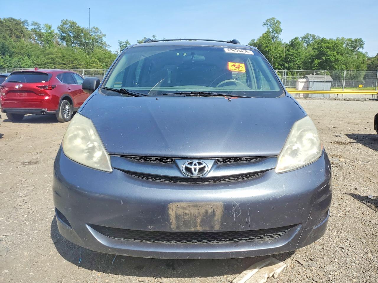 2006 Toyota Sienna Blue vin: 5TDZA23C96S420528