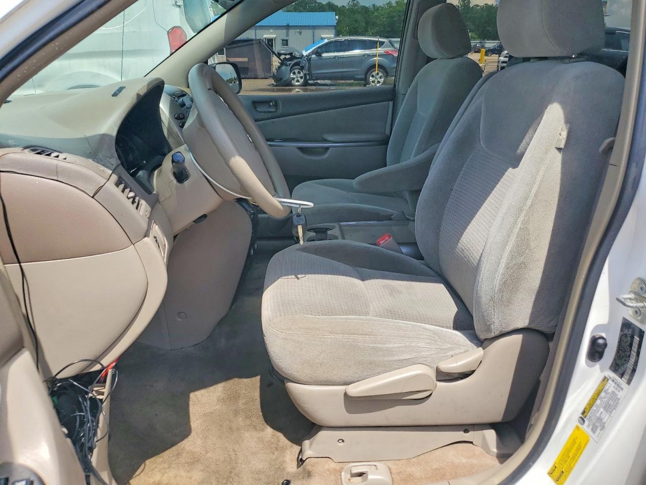 2006 Toyota Sienna Ce 7 Passenger White vin: 5TDZA23C96S435398