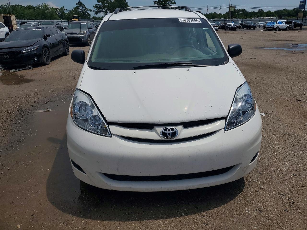 2006 Toyota Sienna Ce 7 Passenger White vin: 5TDZA23C96S435398