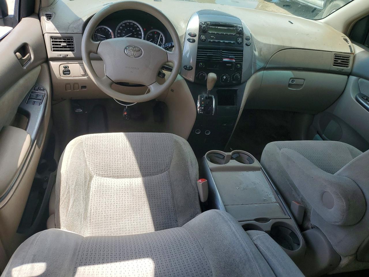 2006 Toyota Sienna Ce 7 Passenger White vin: 5TDZA23C96S435398