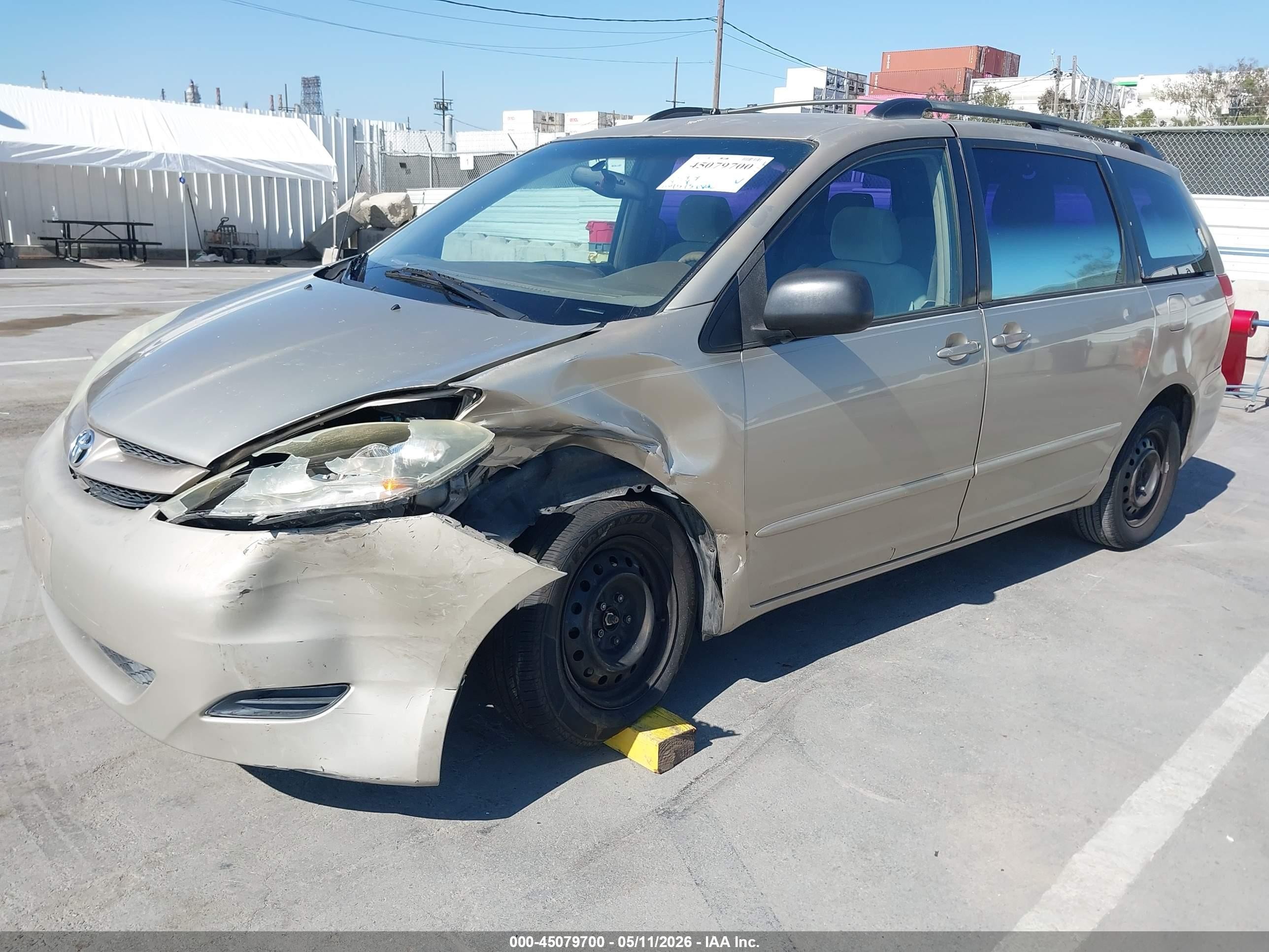 2006 Toyota Sienna Ce Gold vin: 5TDZA23C96S446983