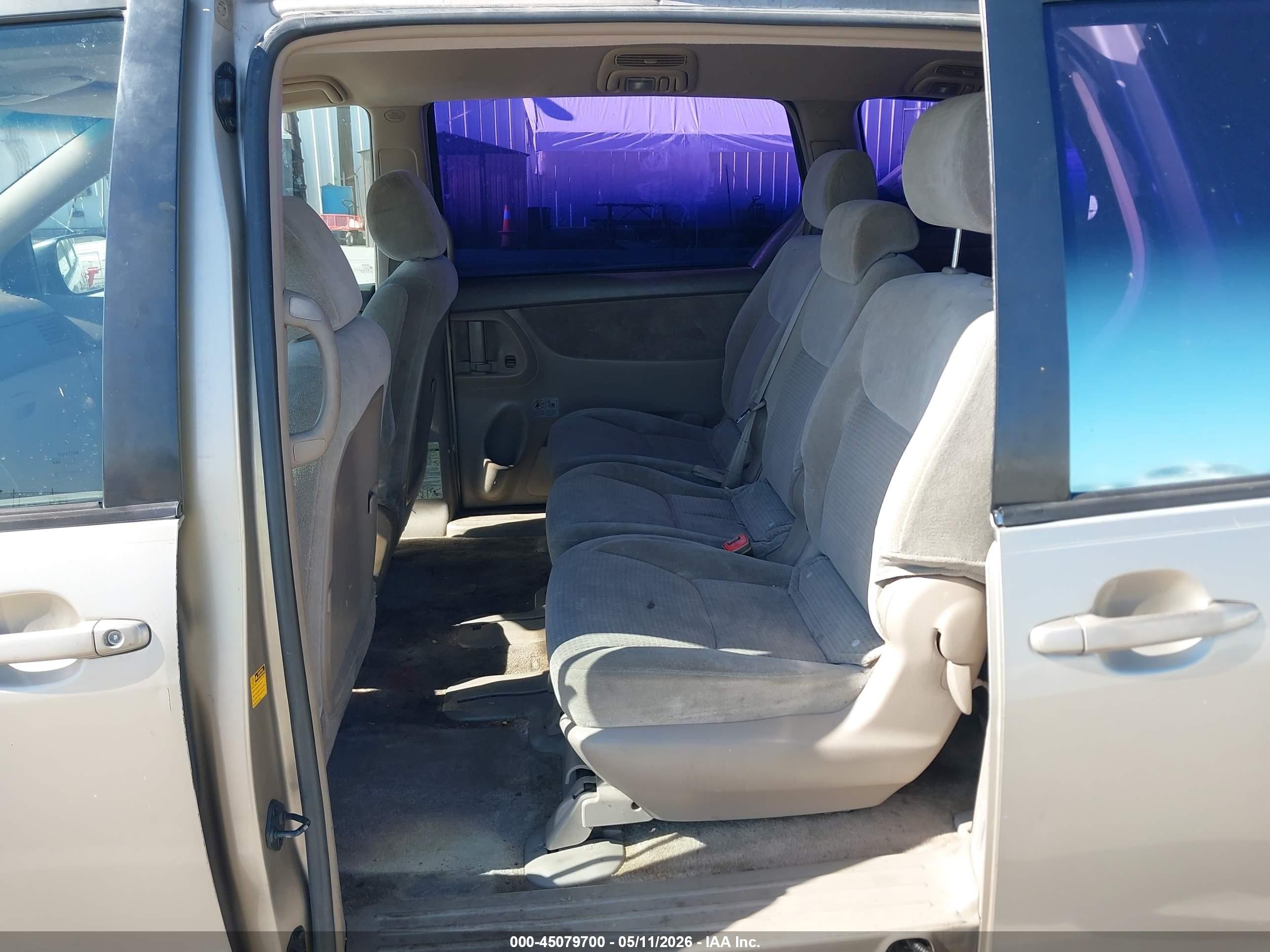 2006 Toyota Sienna Ce Gold vin: 5TDZA23C96S446983