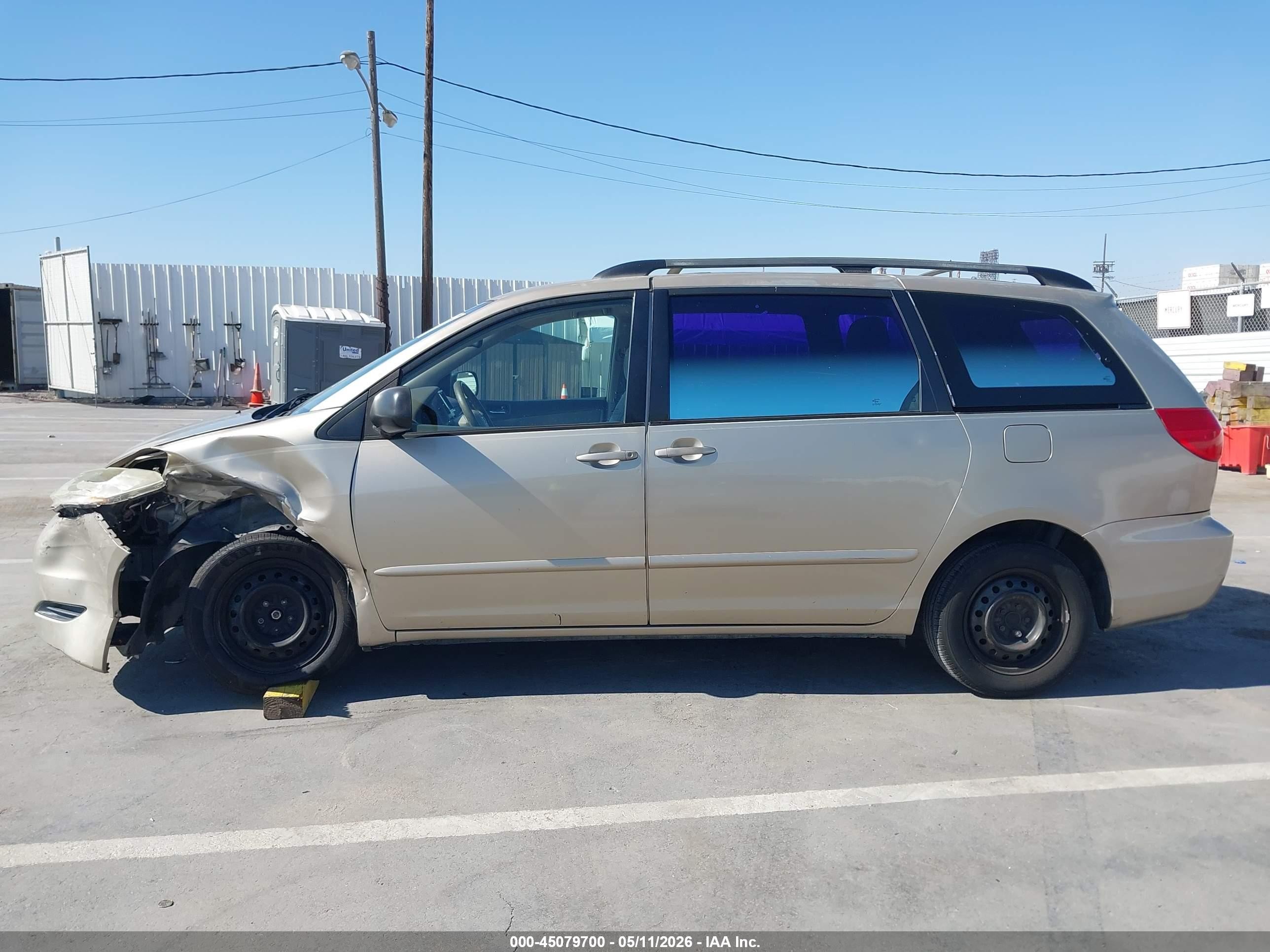 2006 Toyota Sienna Ce Gold vin: 5TDZA23C96S446983