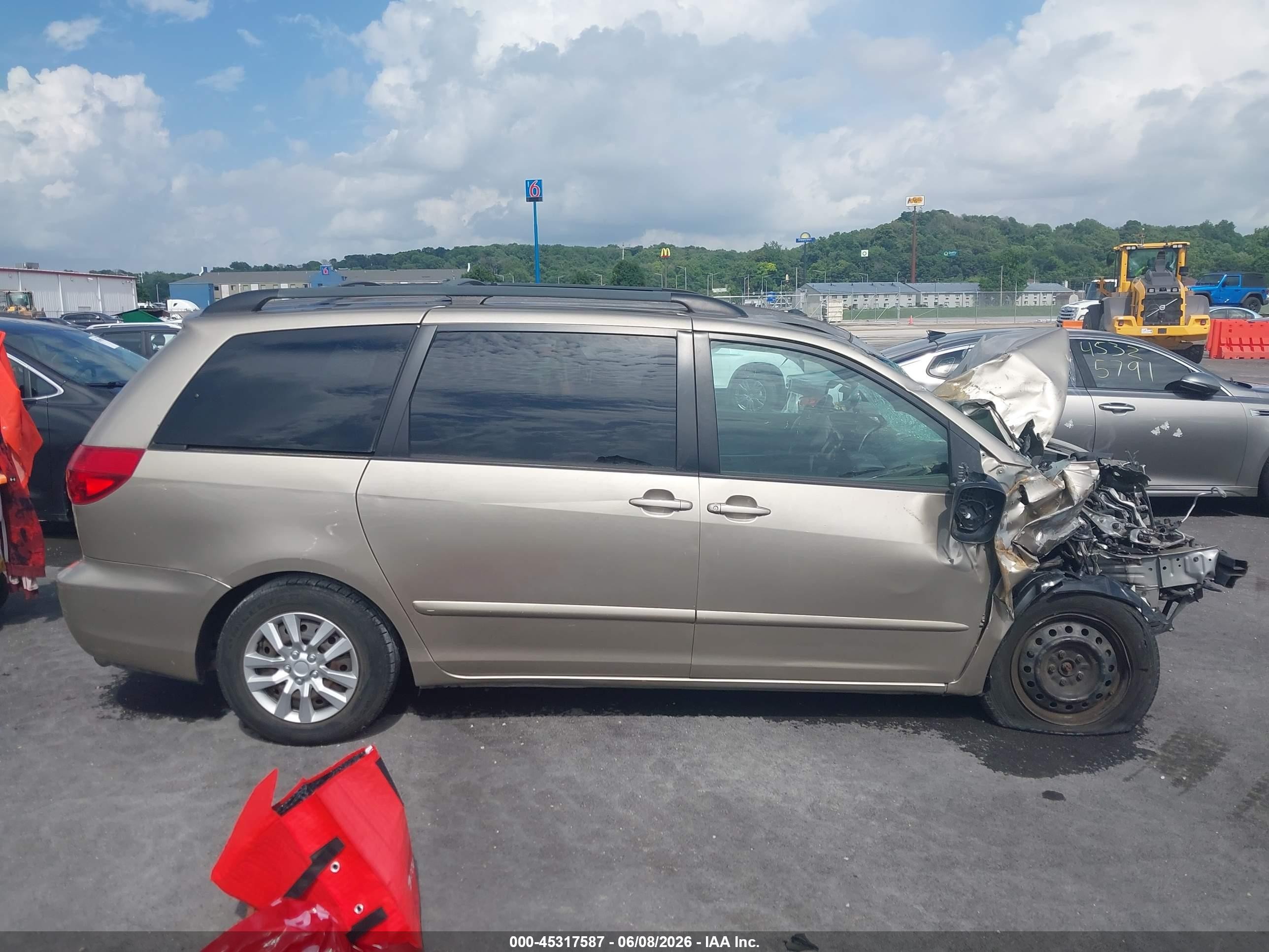 2006 Toyota Sienna Le Pewter vin: 5TDZA23C96S472662