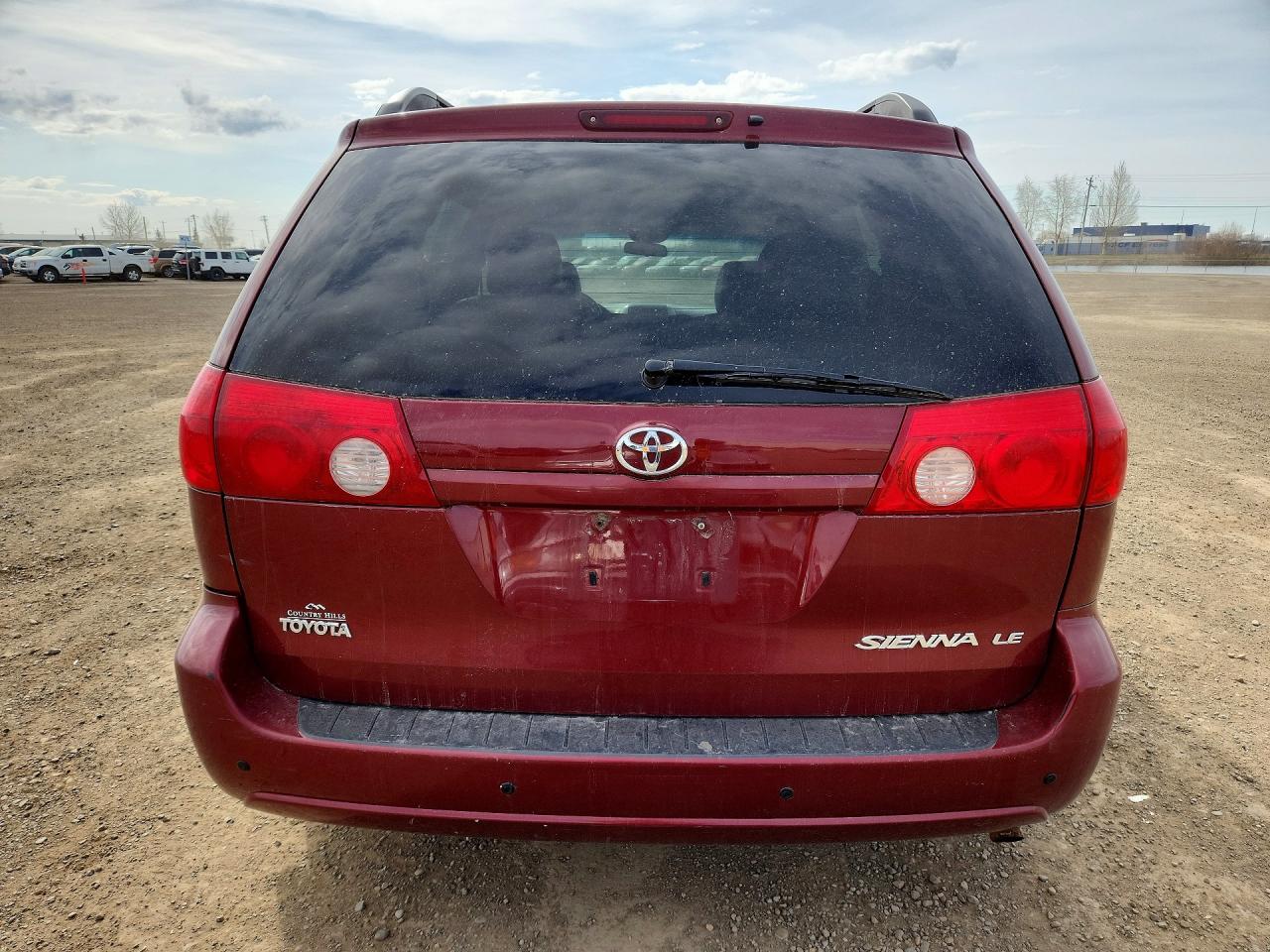 2006 Toyota Sienna Ce 7 Passenger Red vin: 5TDZA23C96S528065