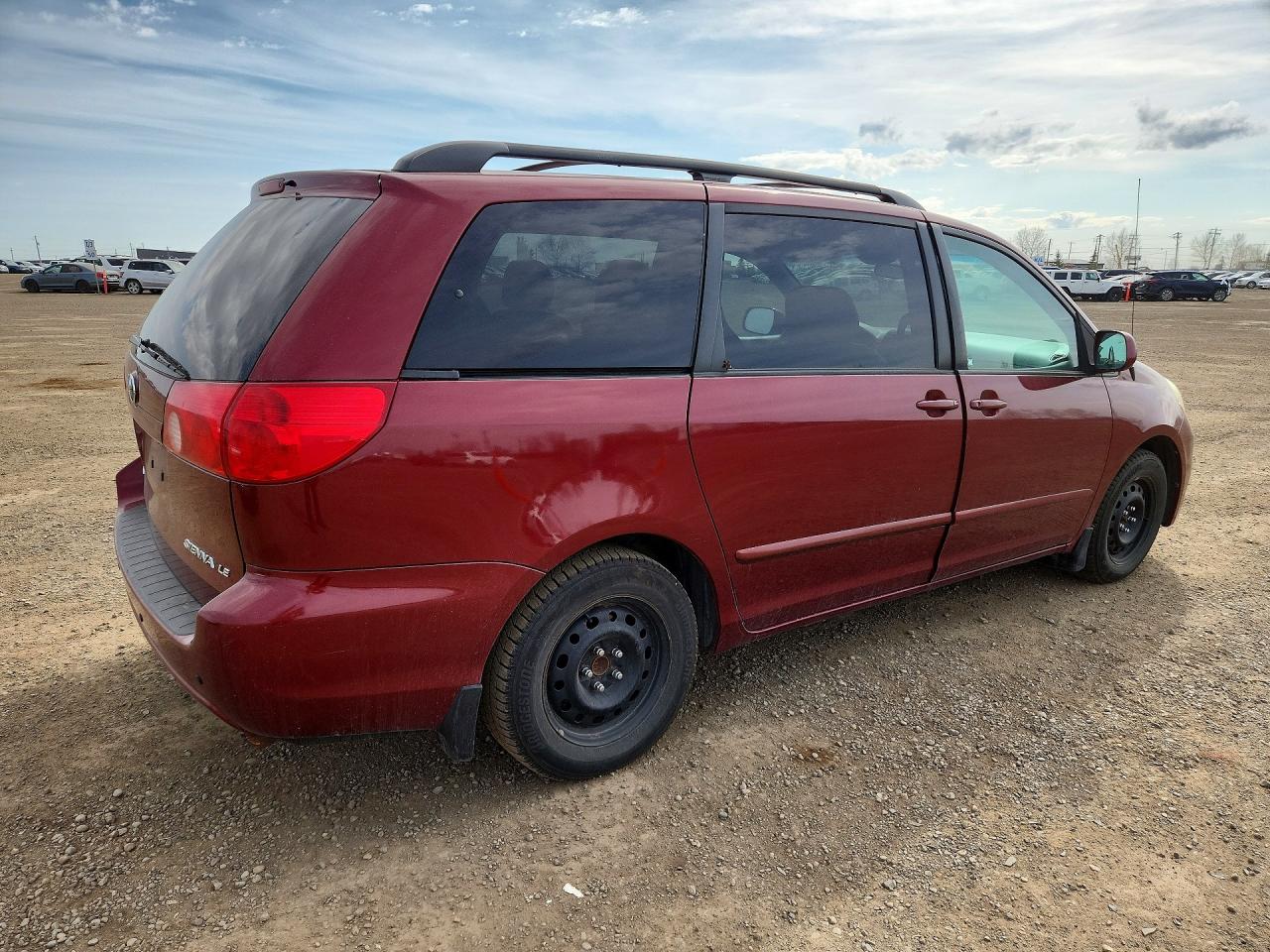 2006 Toyota Sienna Ce 7 Passenger Red vin: 5TDZA23C96S528065