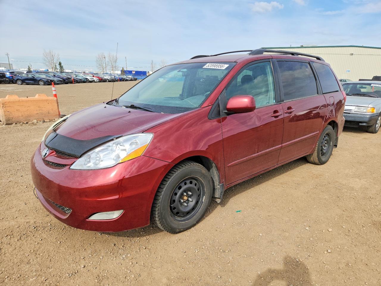 2006 Toyota Sienna Ce 7 Passenger Red vin: 5TDZA23C96S528065
