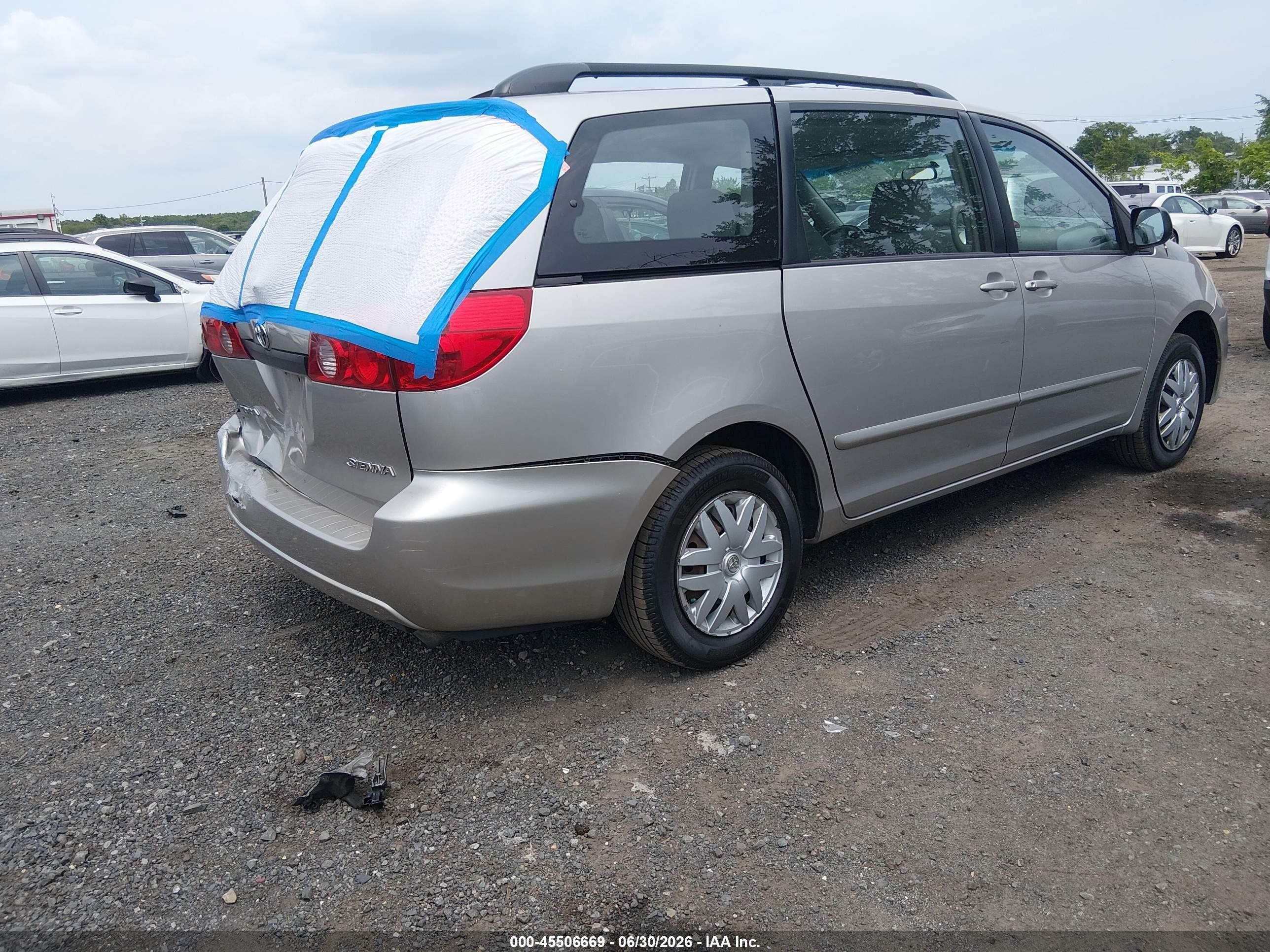2006 Toyota Sienna Ce Бирюзовый vin: 5TDZA23C96S541558