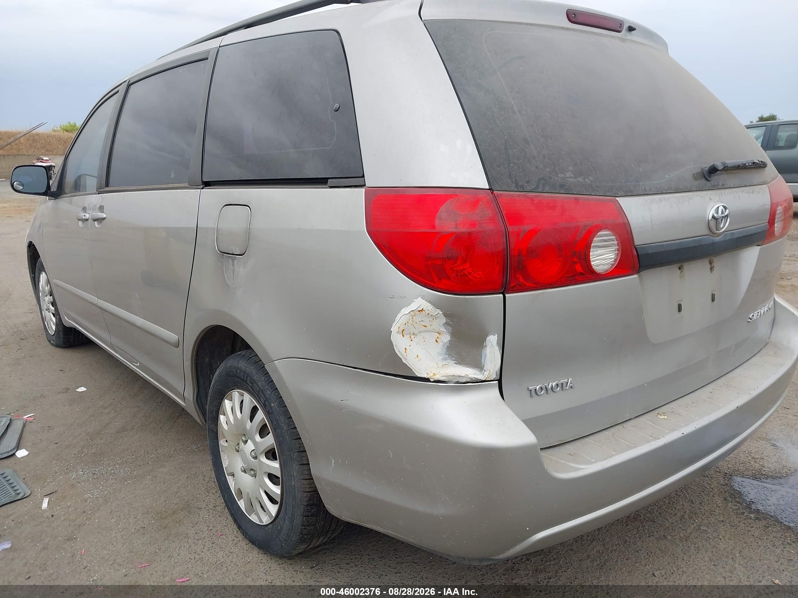 2006 Toyota Sienna Ce Beige vin: 5TDZA23C96S577413