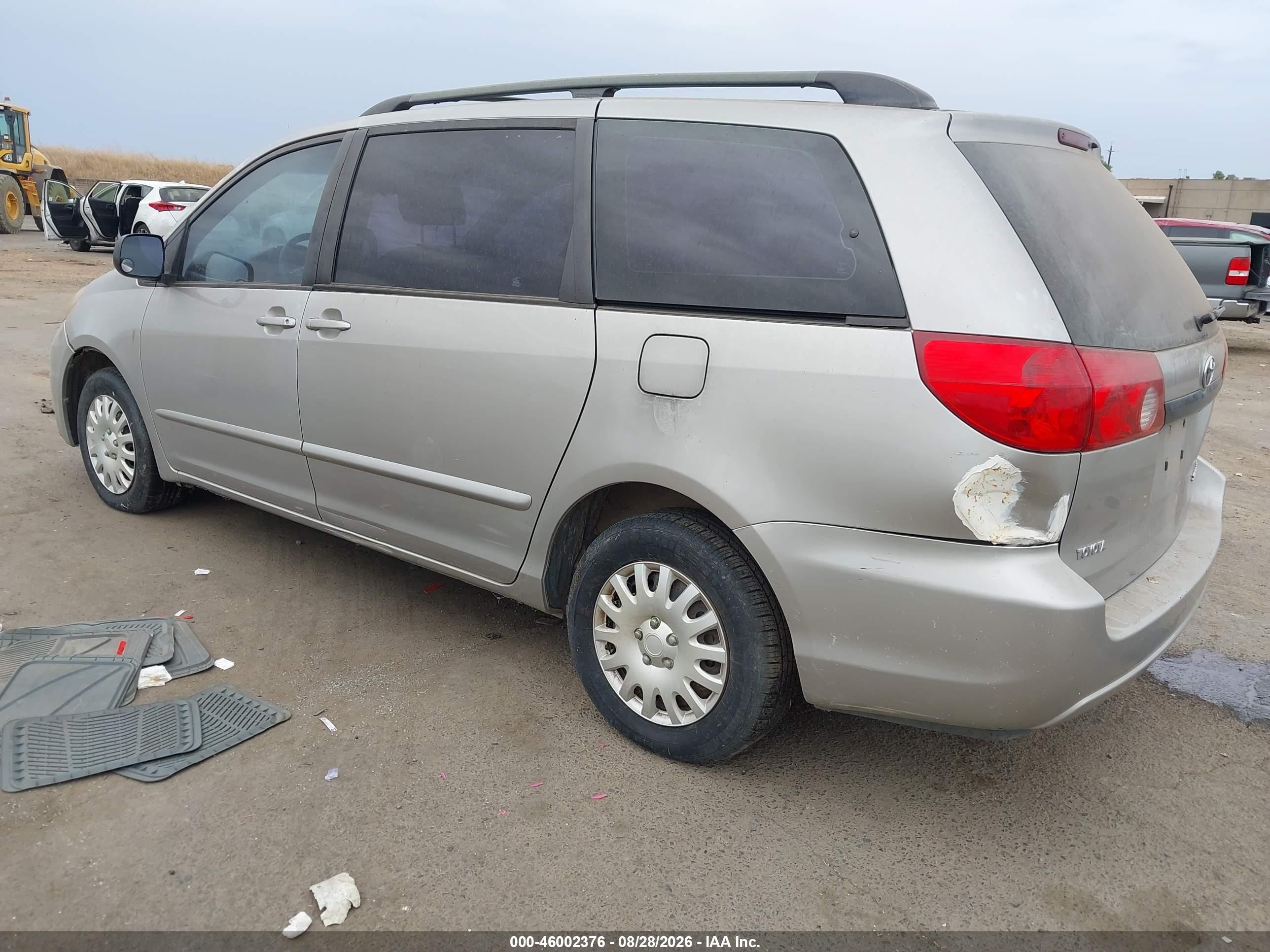 2006 Toyota Sienna Ce Beige vin: 5TDZA23C96S577413