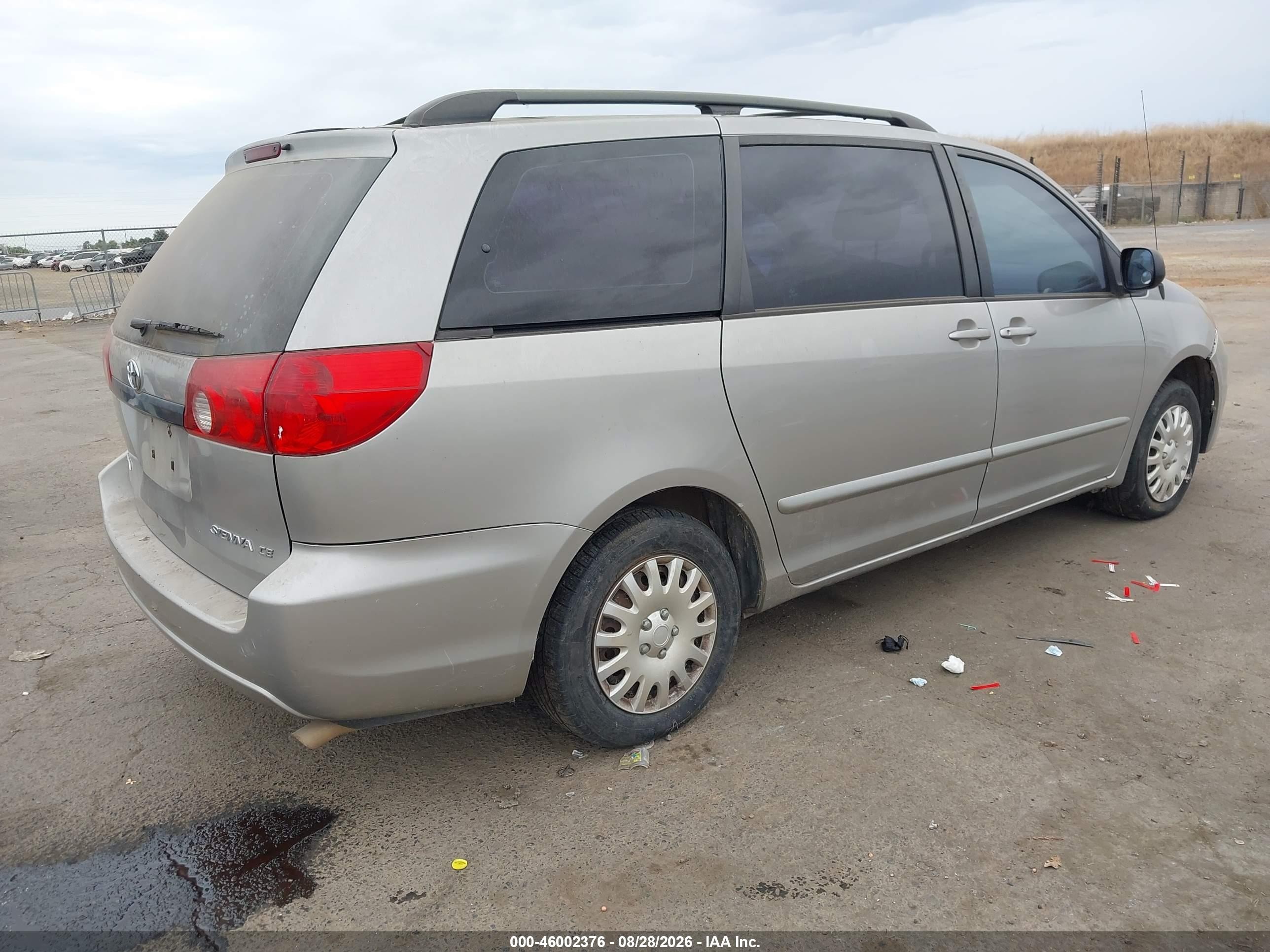2006 Toyota Sienna Ce Beige vin: 5TDZA23C96S577413