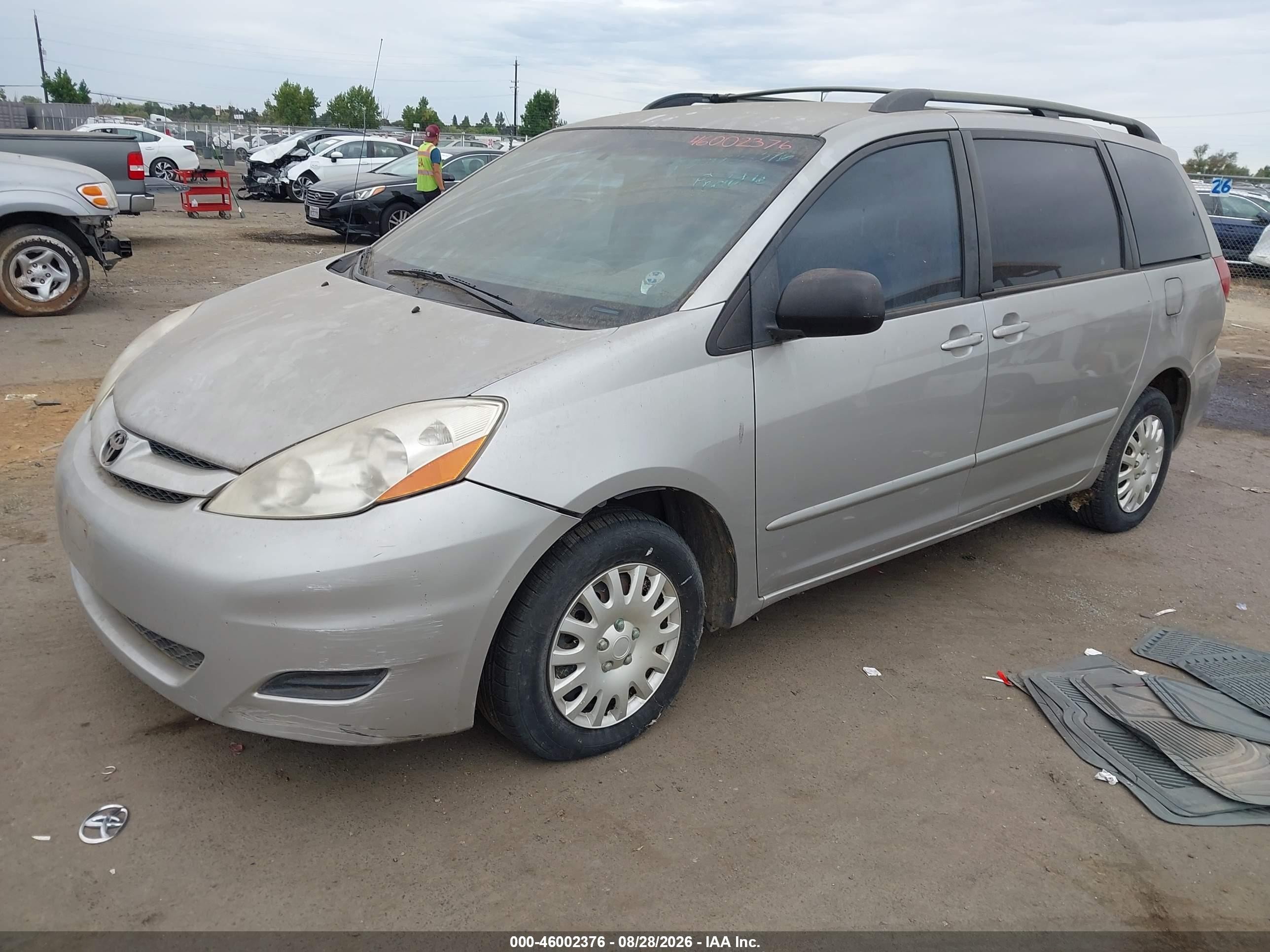 2006 Toyota Sienna Ce Beige vin: 5TDZA23C96S577413