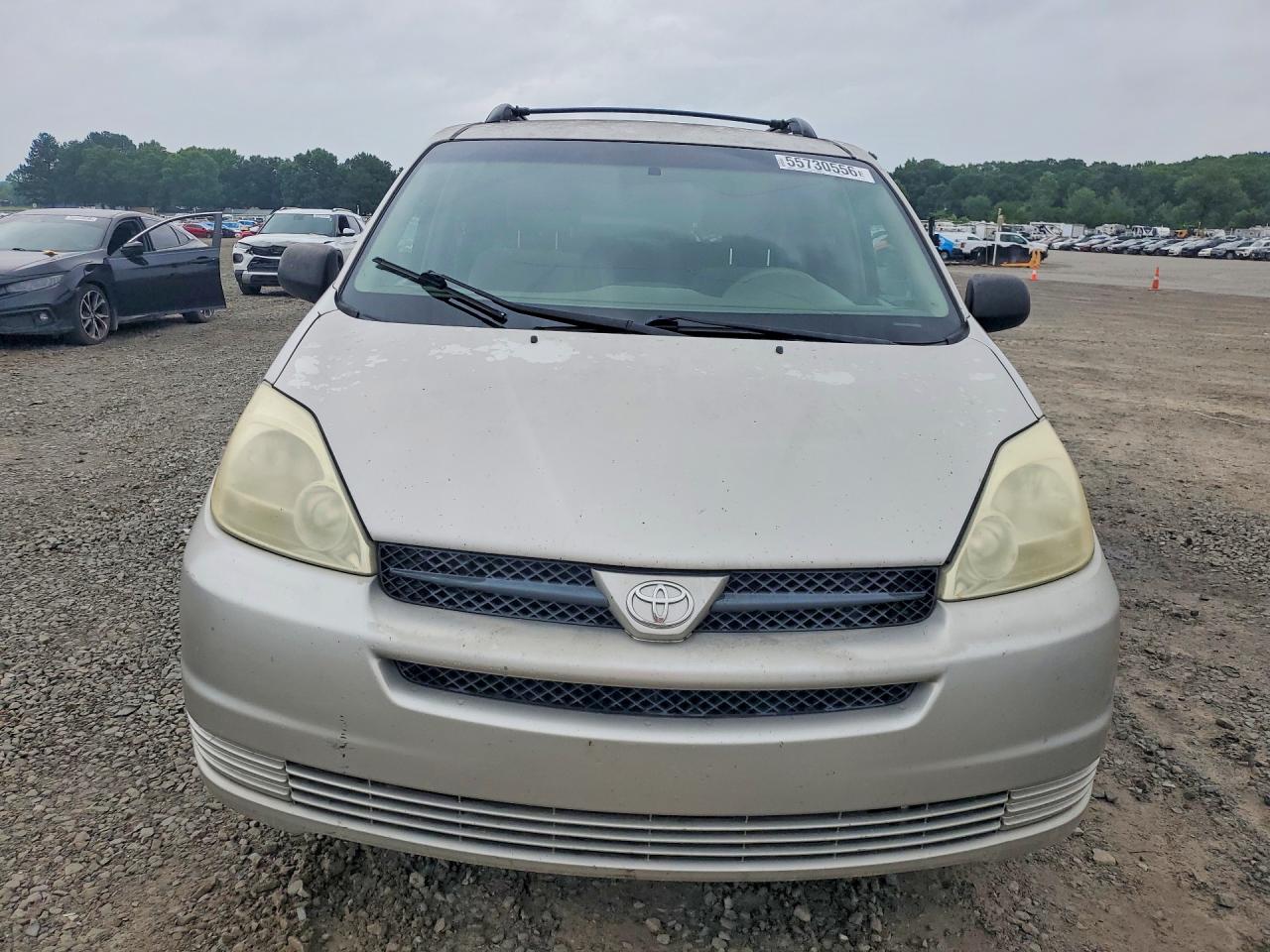 2004 Toyota Sienna Le 7 Passenger Gray vin: 5TDZA23CX4S018210