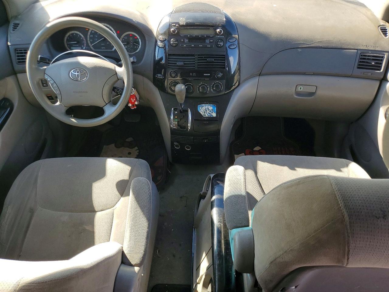 2004 Toyota Sienna Le 8 Passenger White vin: 5TDZA23CX4S042247