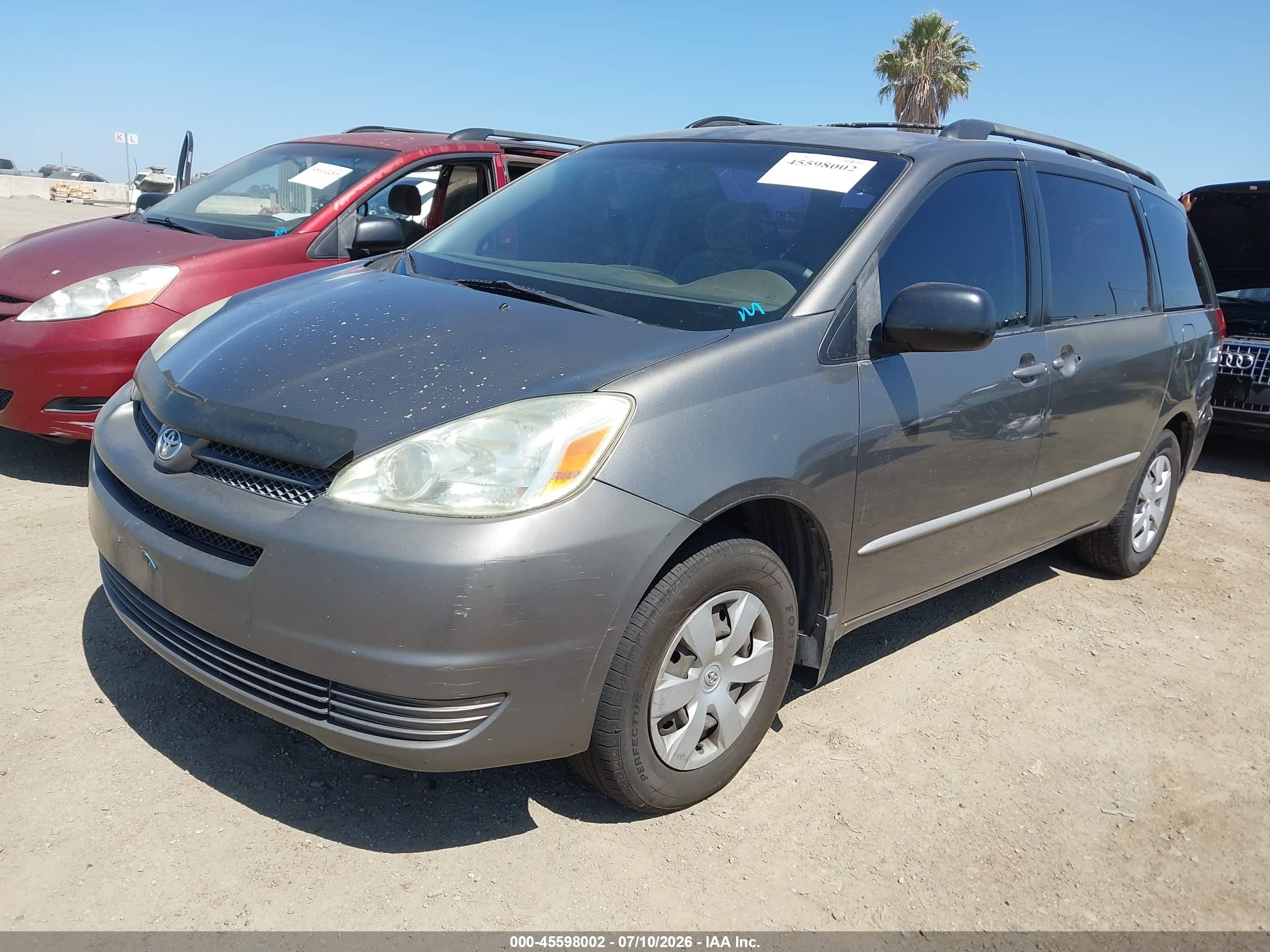 2004 Toyota Sienna Ce Gold vin: 5TDZA23CX4S145054