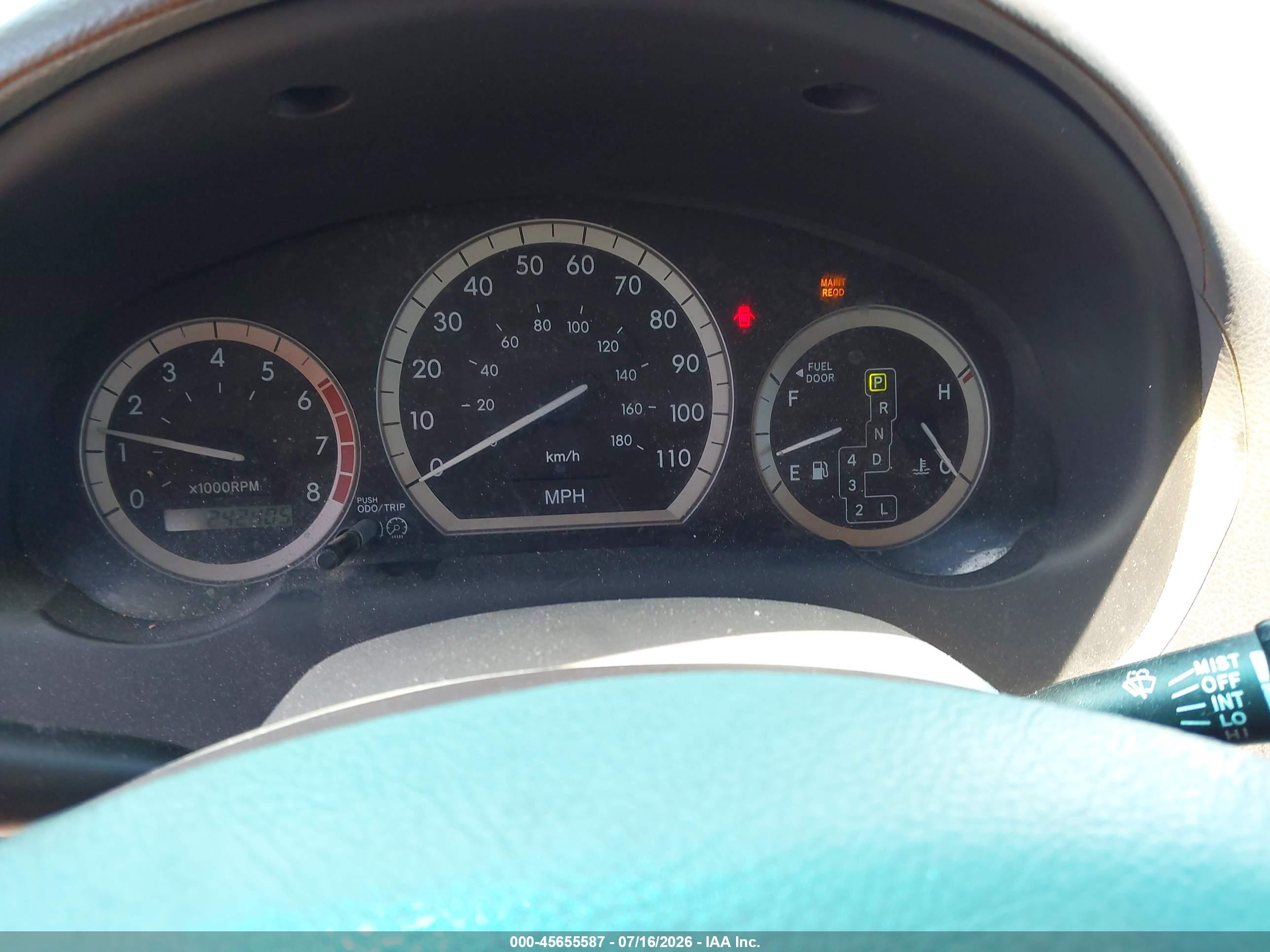 2004 Toyota Sienna Le Белый vin: 5TDZA23CX4S145331