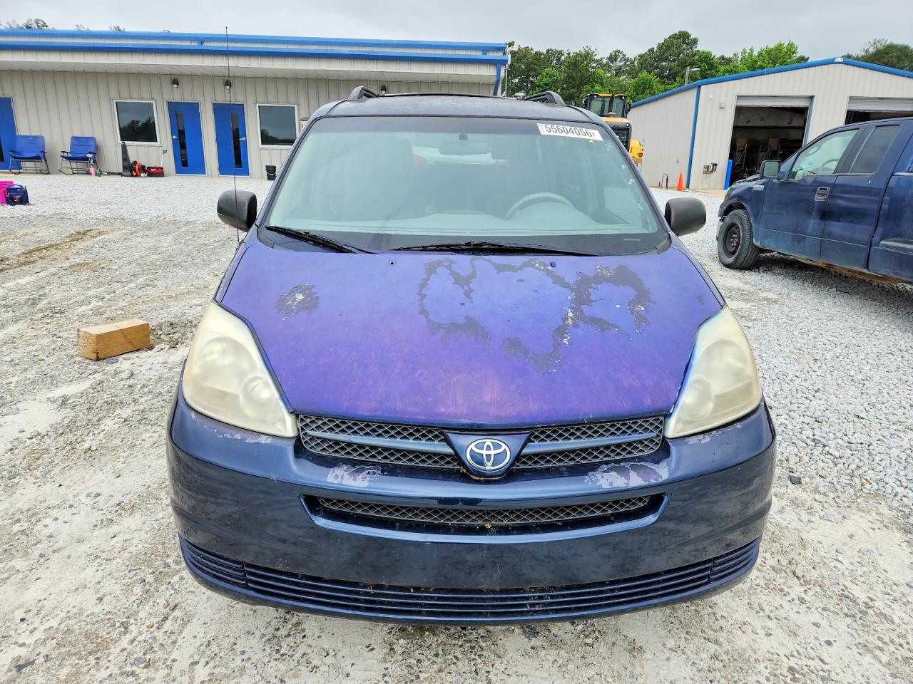 2004 Toyota Sienna Le 7 Passenger Blue vin: 5TDZA23CX4S146253