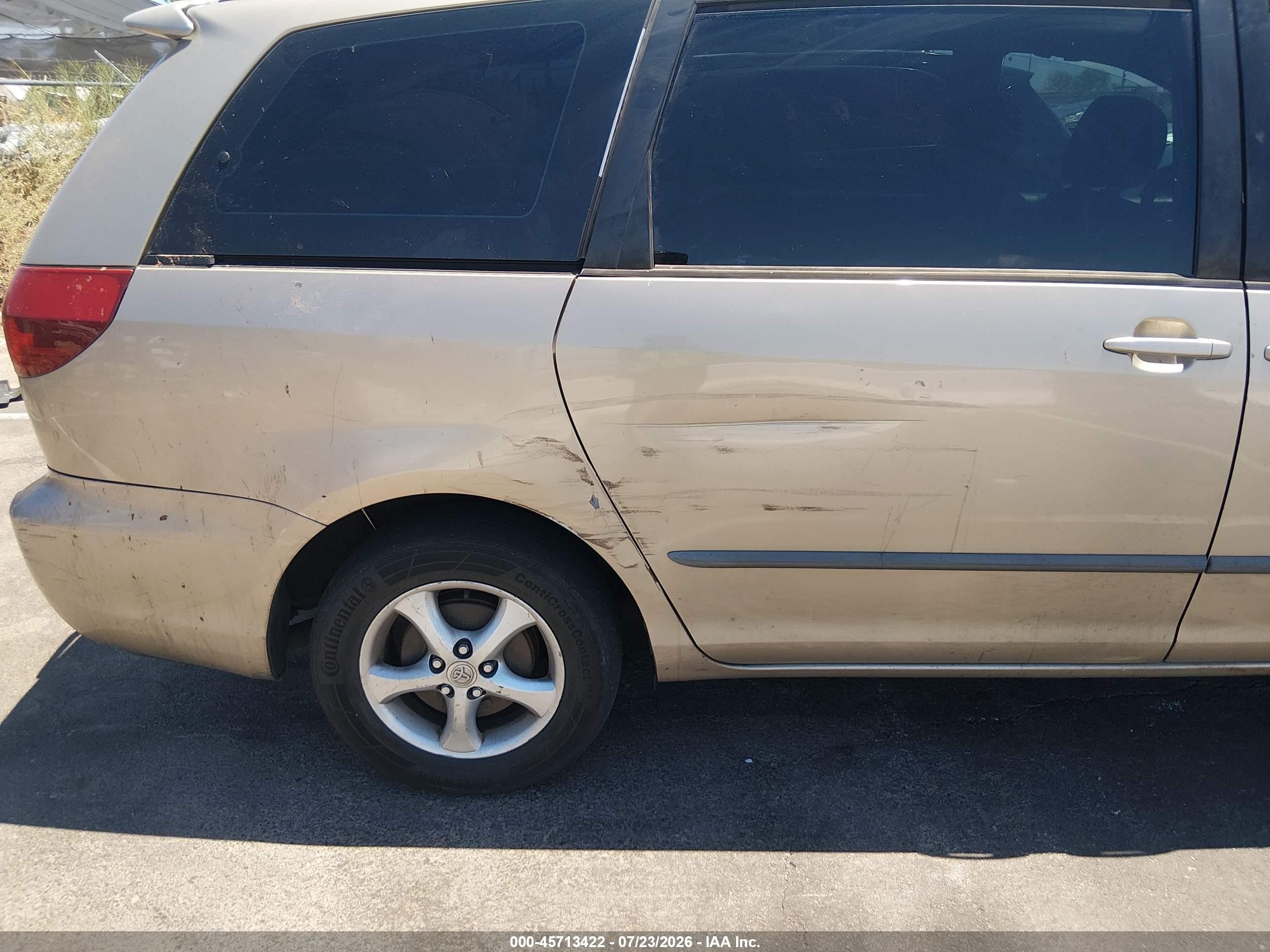 2004 Toyota Sienna Ce Бежевый vin: 5TDZA23CX4S148777