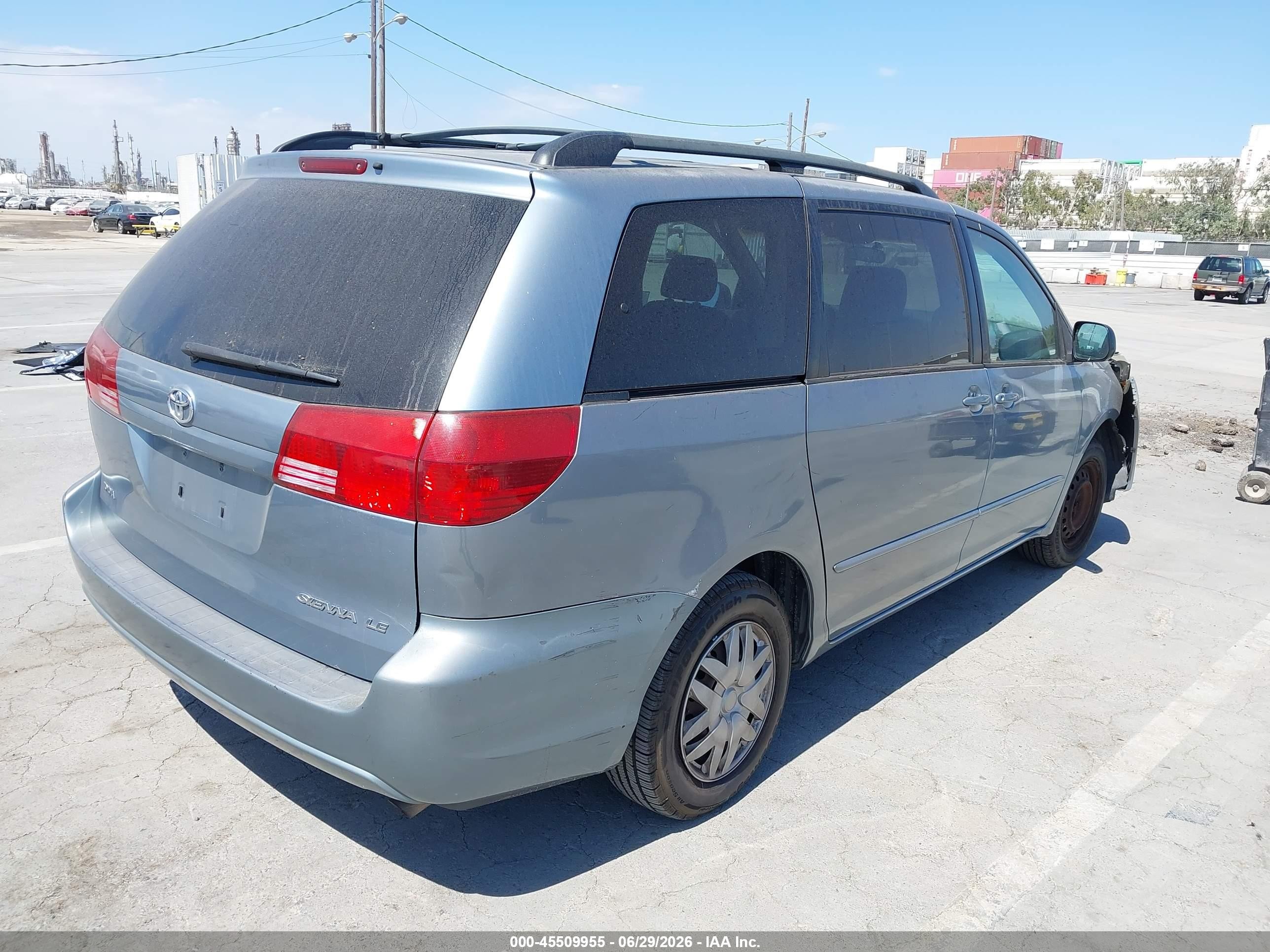 2004 Toyota Sienna Le Gray vin: 5TDZA23CX4S152800