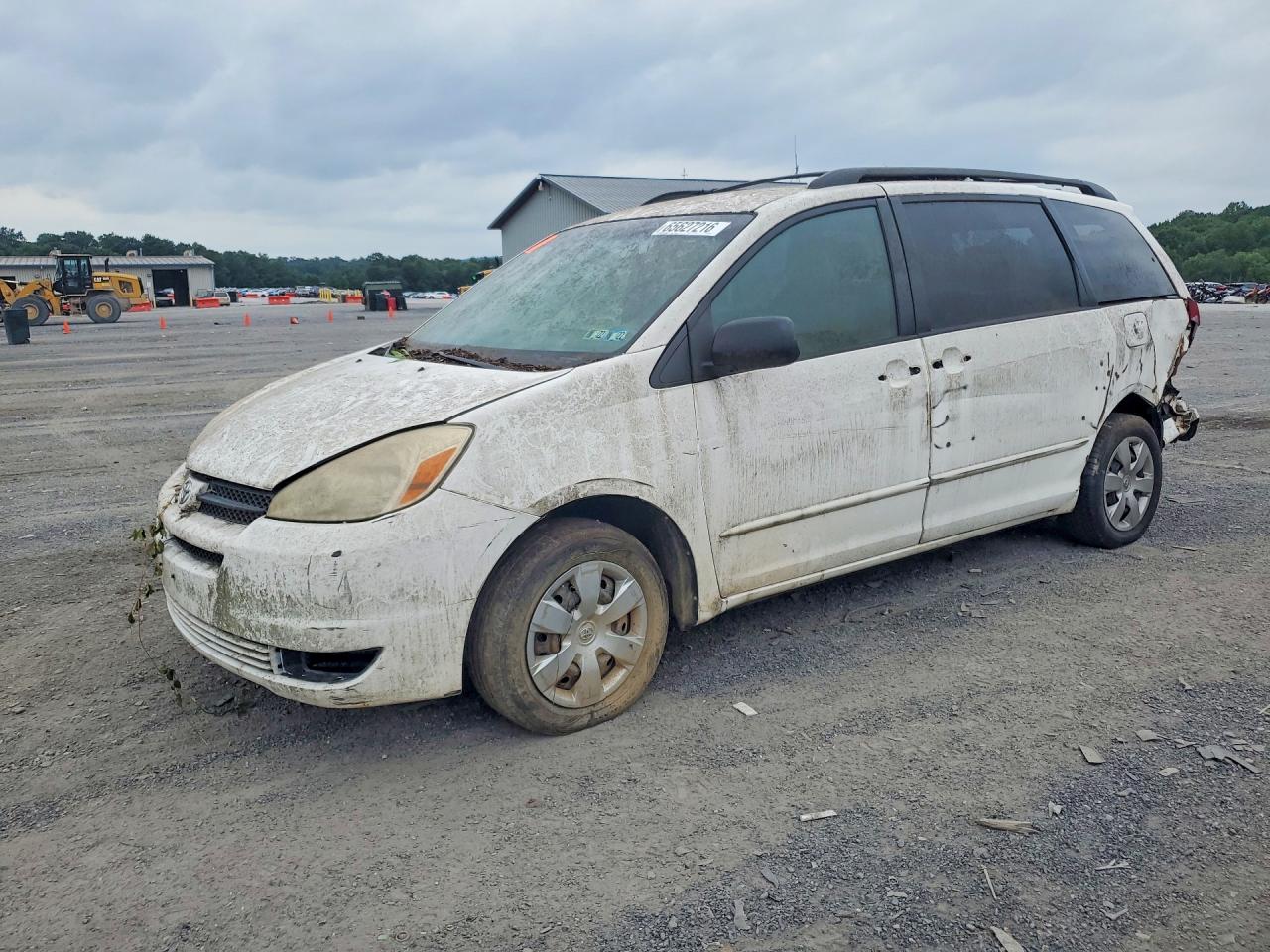 2005 Toyota Sienna Le 7 Passenger White vin: 5TDZA23CX5S255359