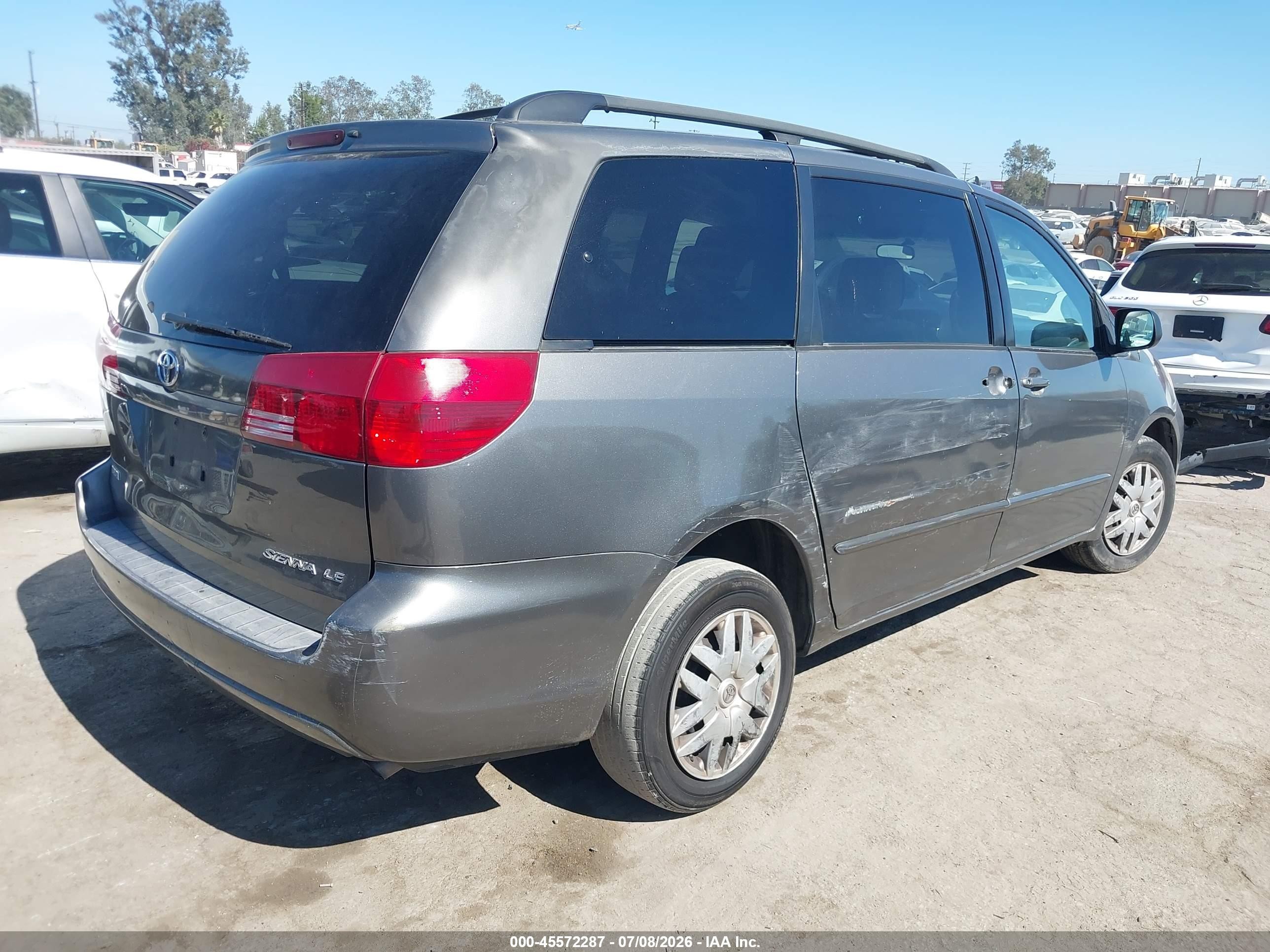 2005 Toyota Sienna Le Gray vin: 5TDZA23CX5S326172