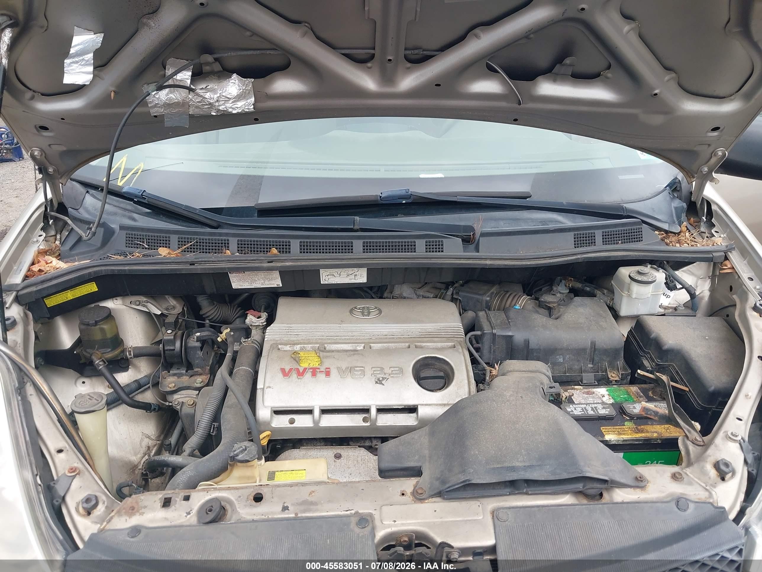 2005 Toyota Sienna Le Gold vin: 5TDZA23CX5S345188