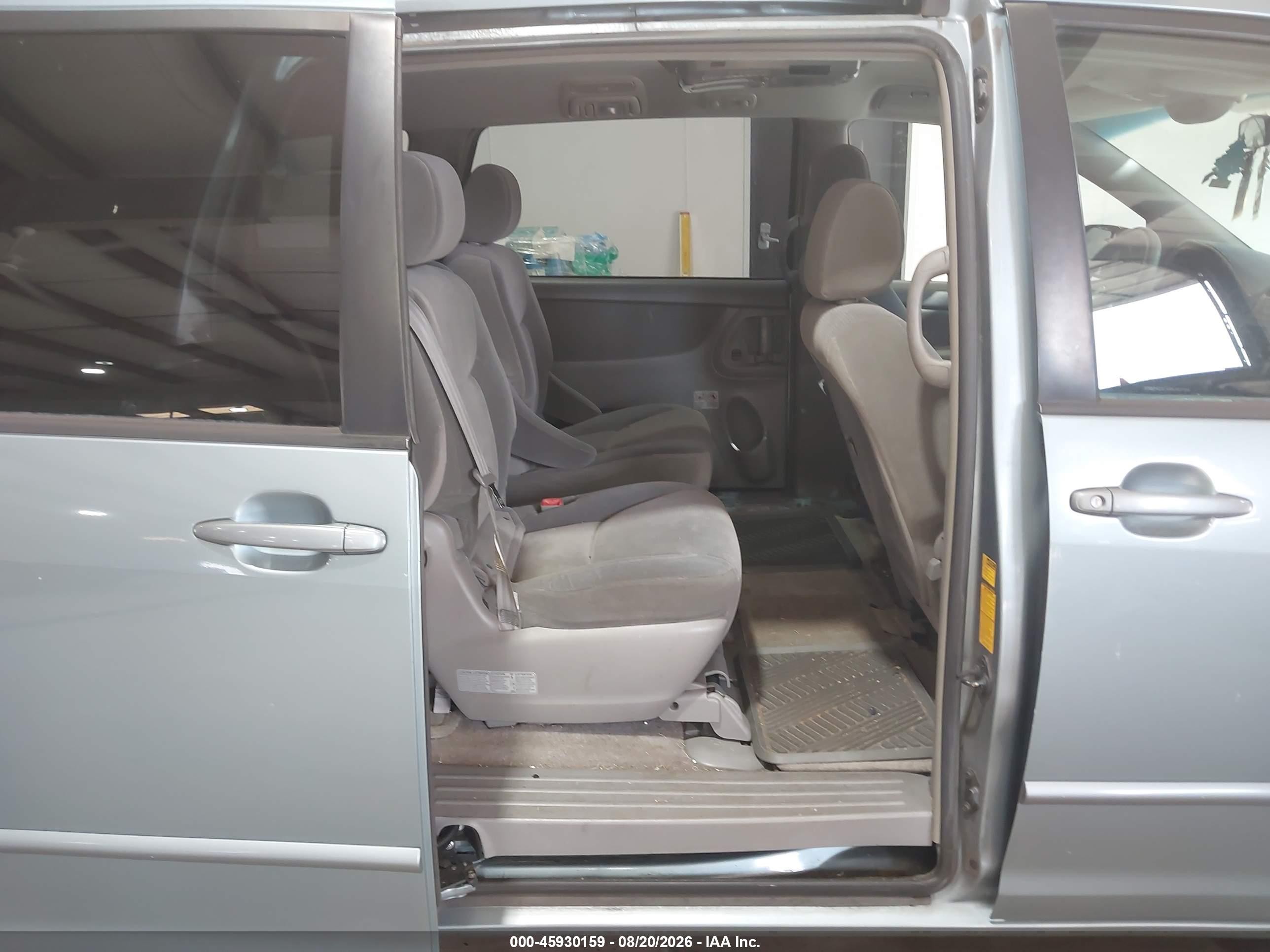 2005 Toyota Sienna Le Light Blue vin: 5TDZA23CX5S380734
