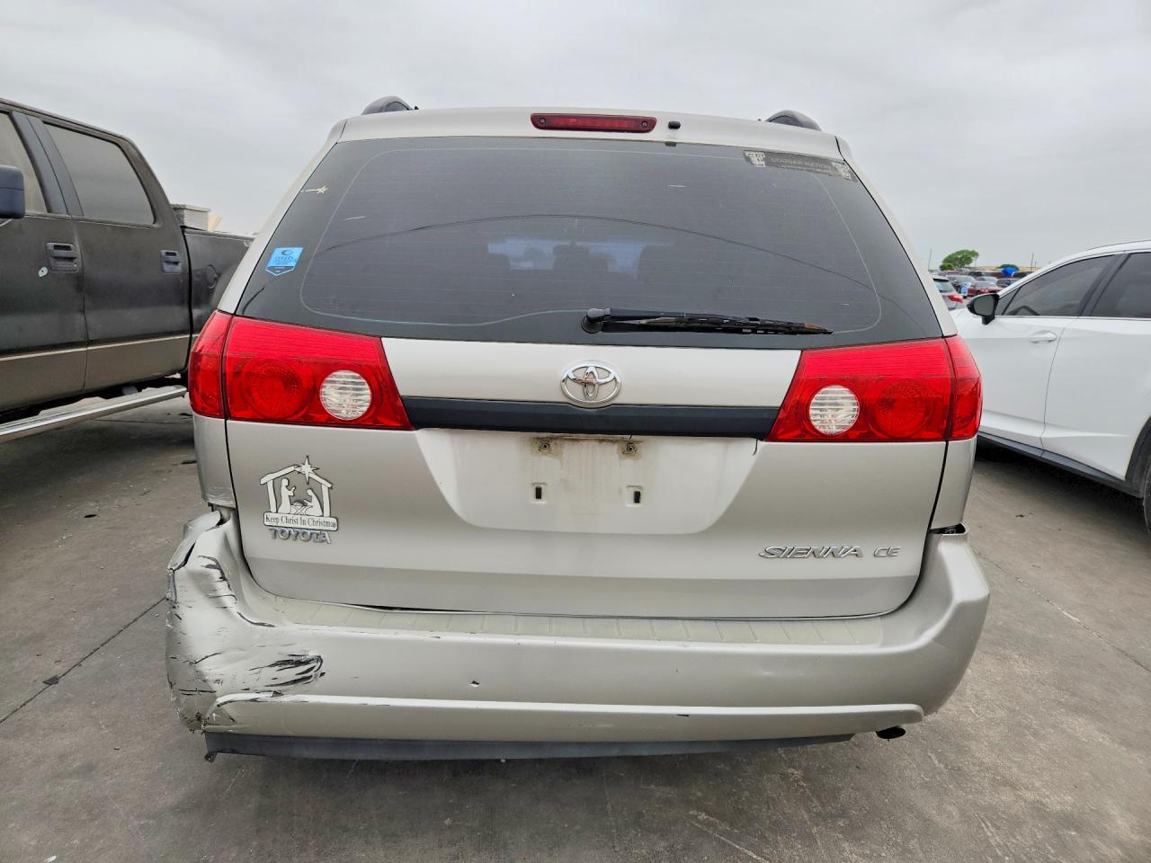 2006 Toyota Sienna Ce 8 Passenger Gray vin: 5TDZA23CX6S420148