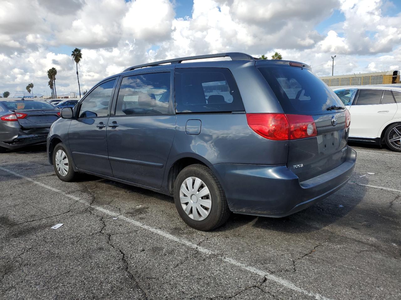 2006 Toyota Sienna Ce Blue vin: 5TDZA23CX6S444675