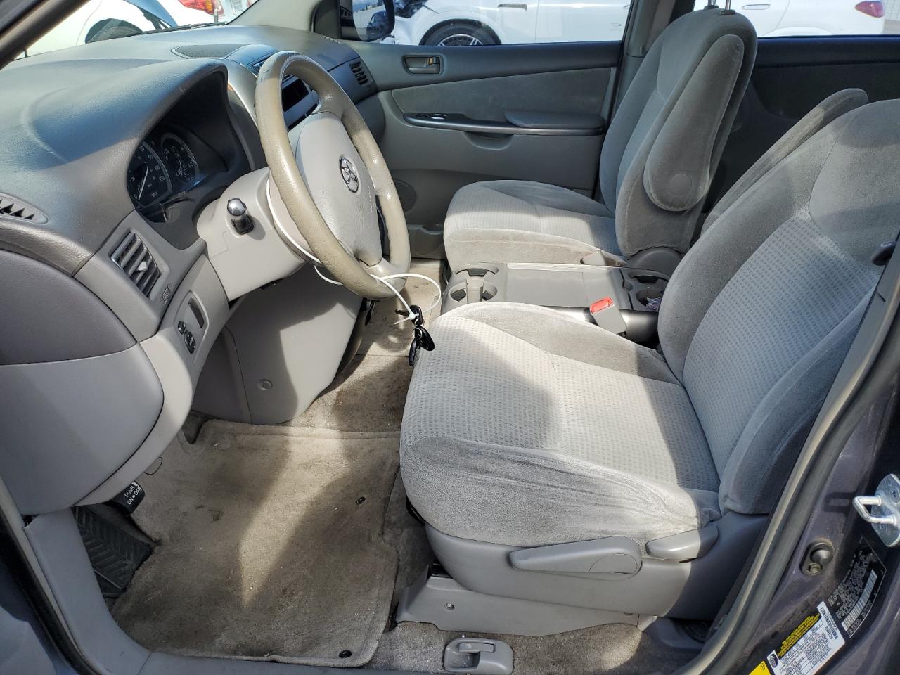 2006 Toyota Sienna Ce Blue vin: 5TDZA23CX6S444675