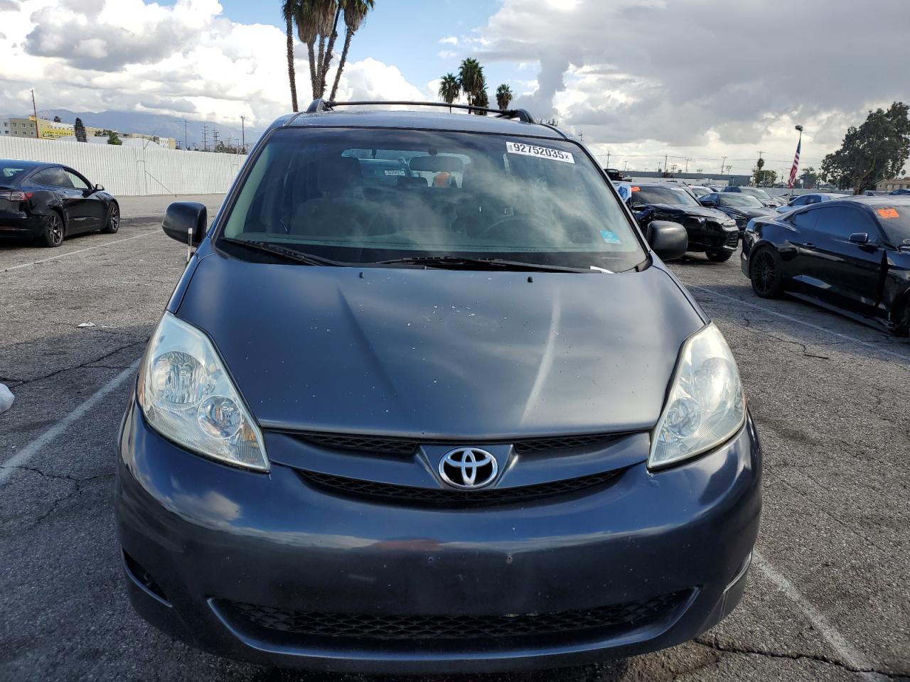 2006 Toyota Sienna Ce Blue vin: 5TDZA23CX6S444675