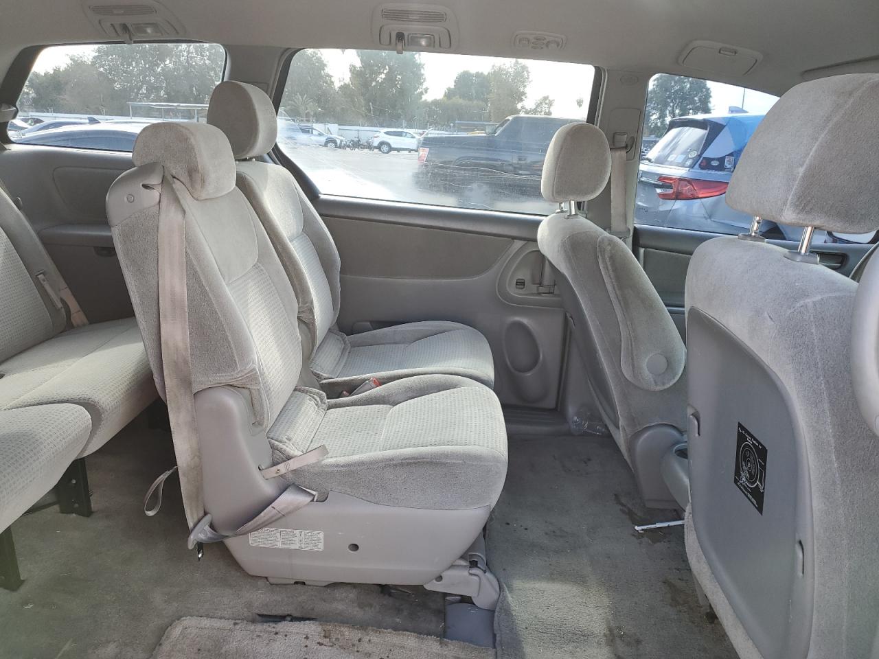 2006 Toyota Sienna Ce Blue vin: 5TDZA23CX6S444675