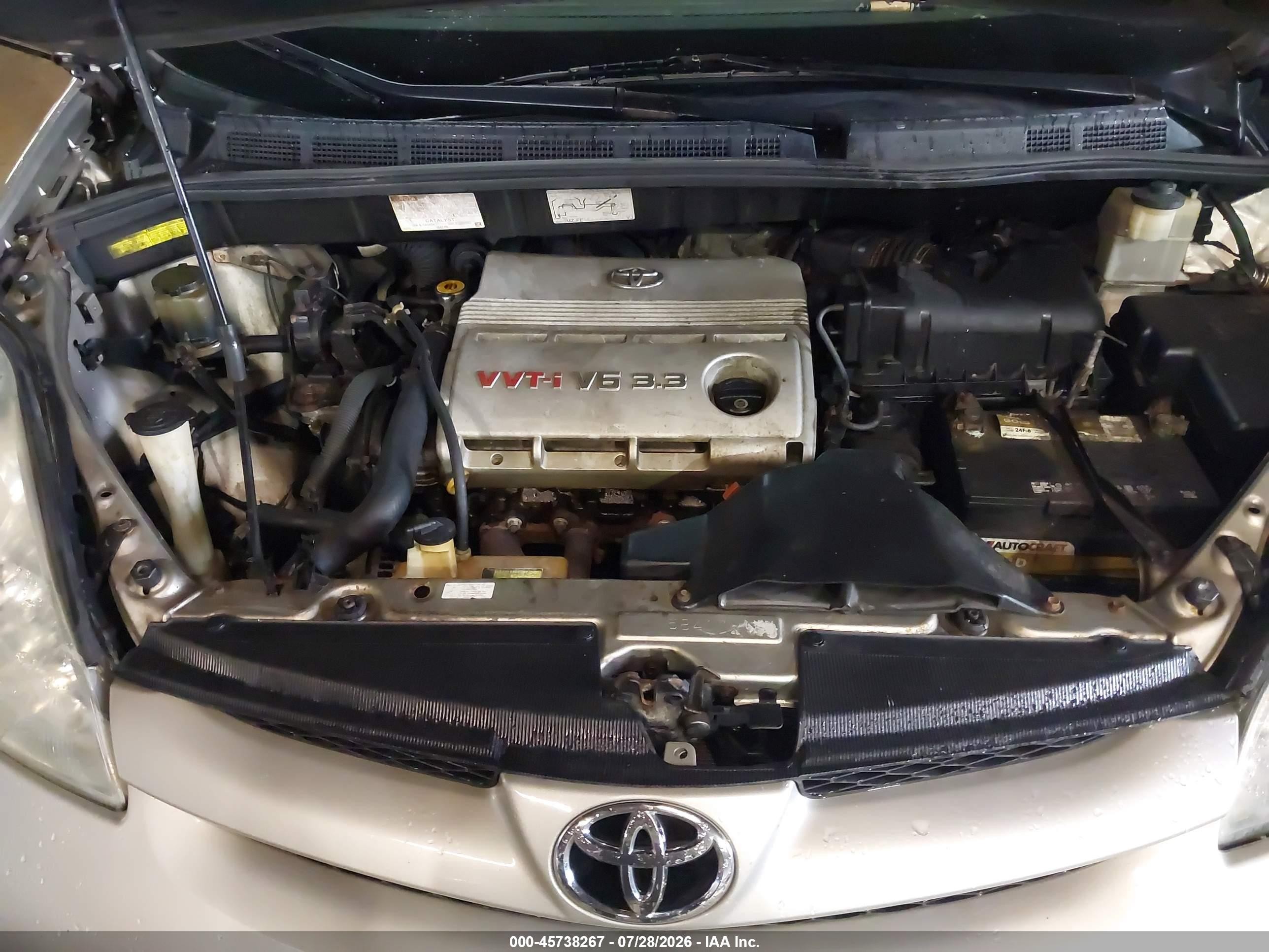 2006 Toyota Sienna Le Beige vin: 5TDZA23CX6S462089