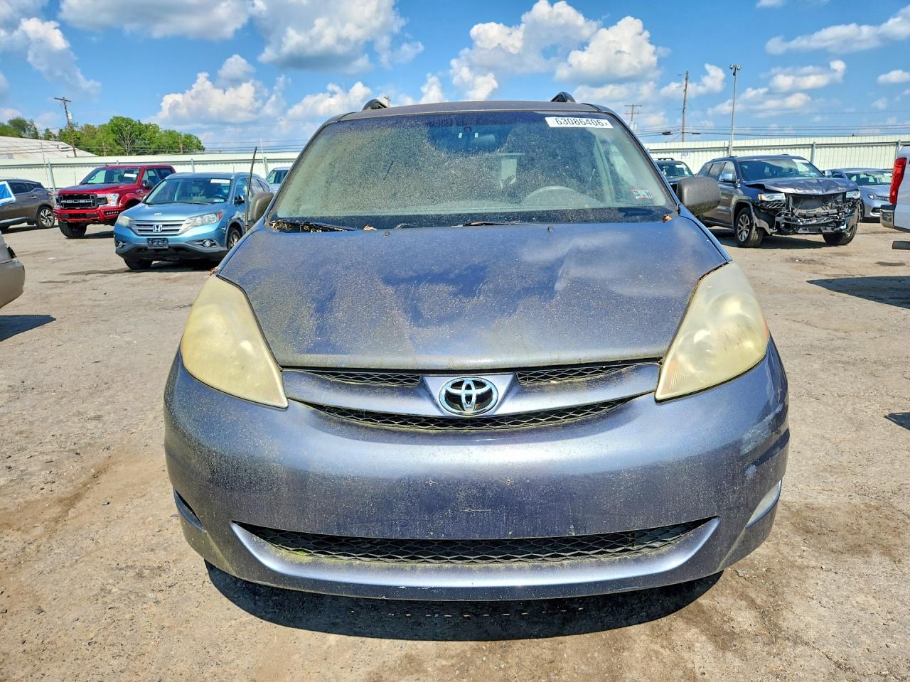 2006 Toyota Sienna Le 8 Passenger Серый vin: 5TDZA23CX6S468779