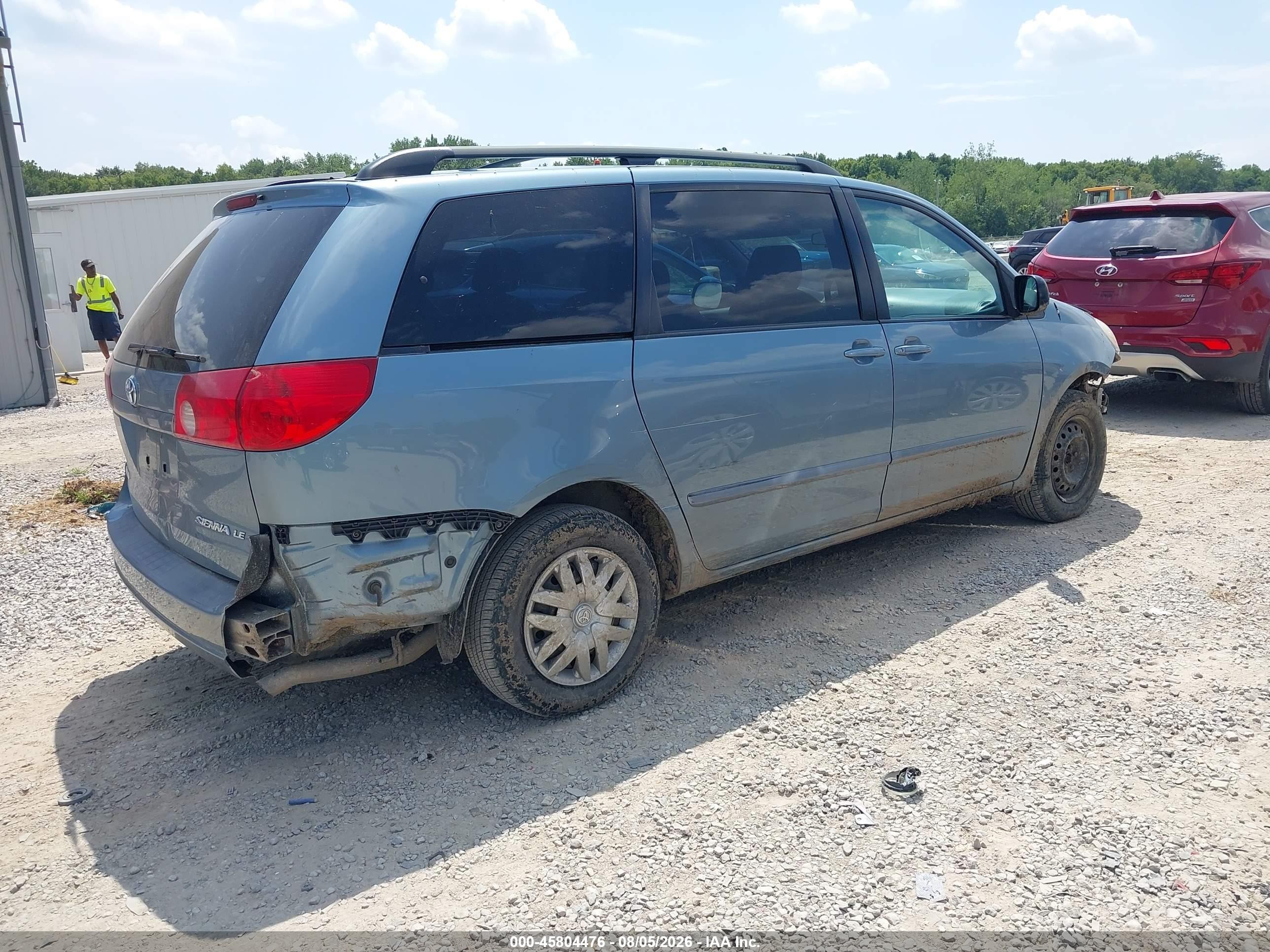 2006 Toyota Sienna Le Black vin: 5TDZA23CX6S482083