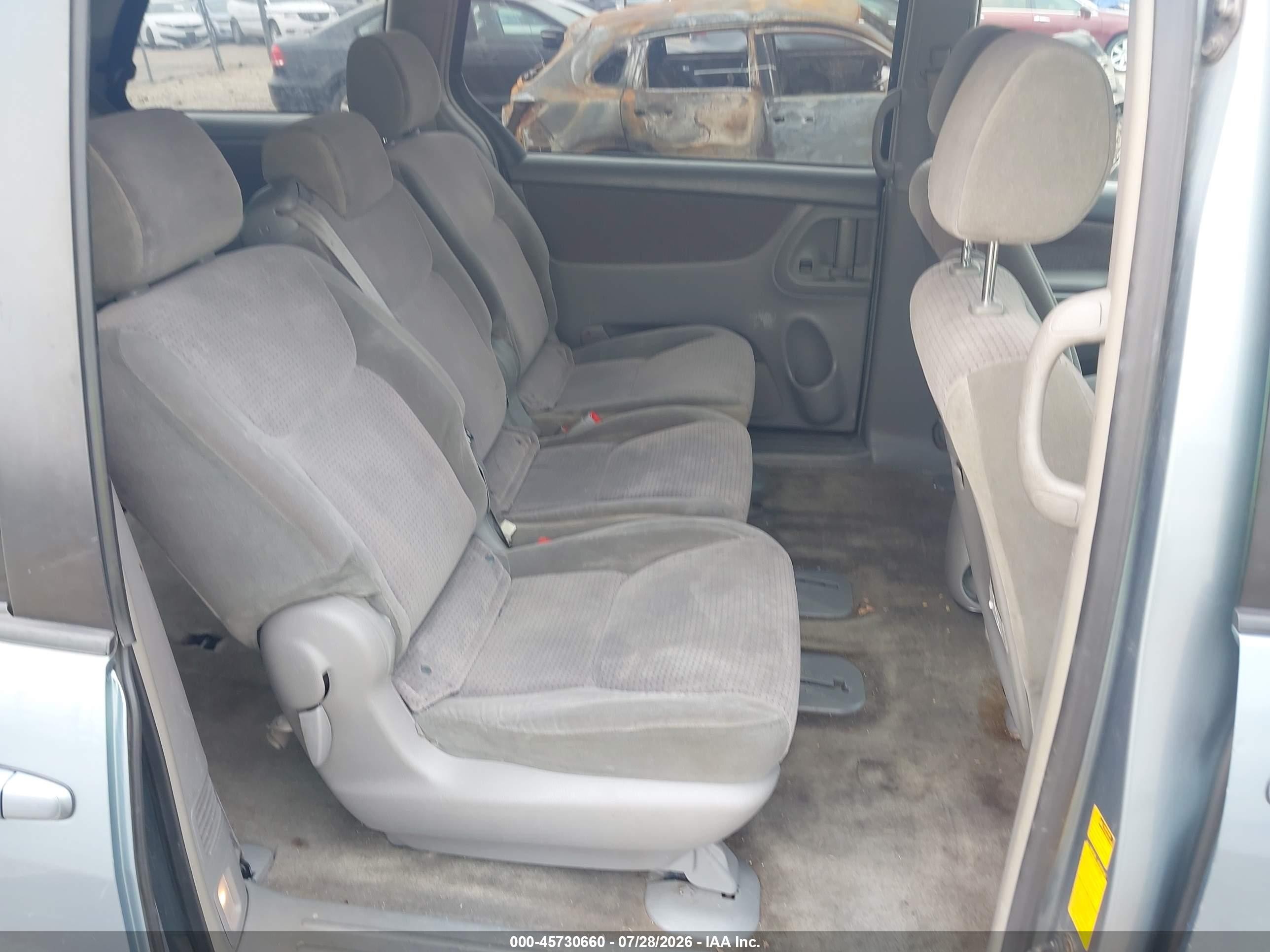 2006 Toyota Sienna Le Light Blue vin: 5TDZA23CX6S486733