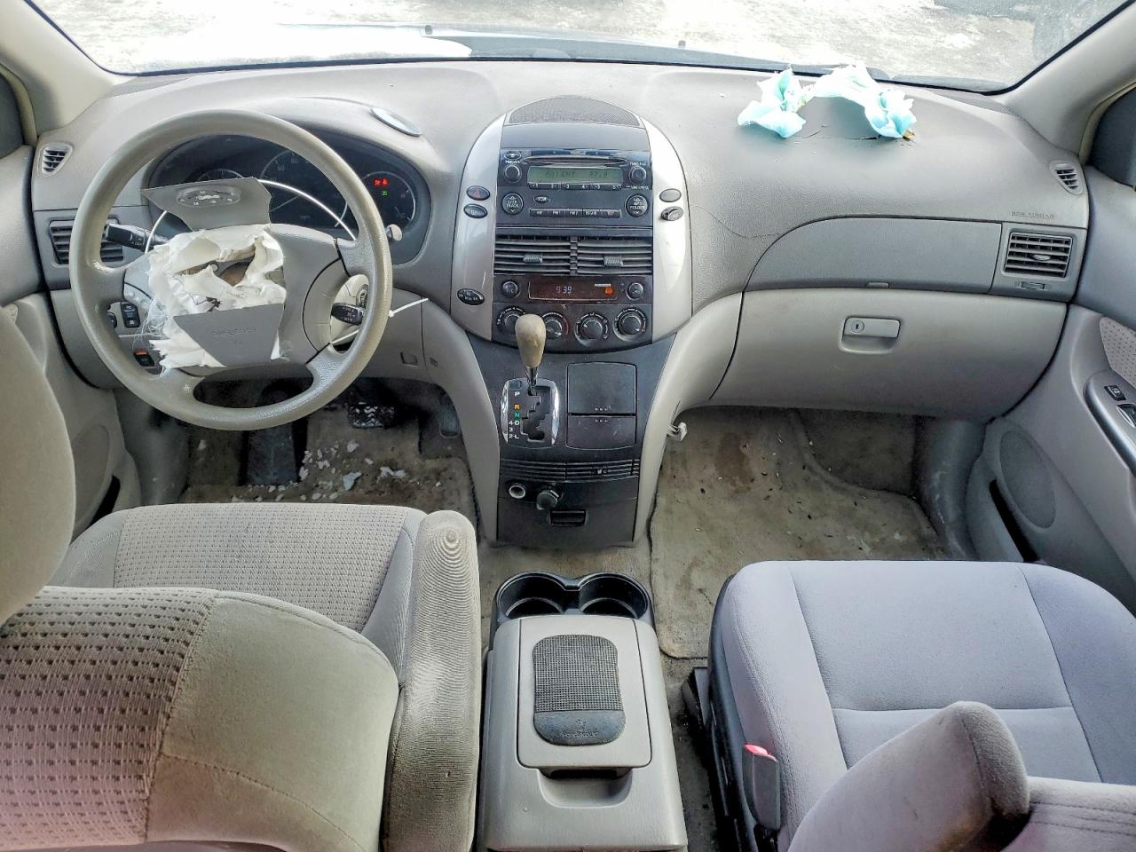 2006 Toyota Sienna Ce Blue vin: 5TDZA23CX6S509086