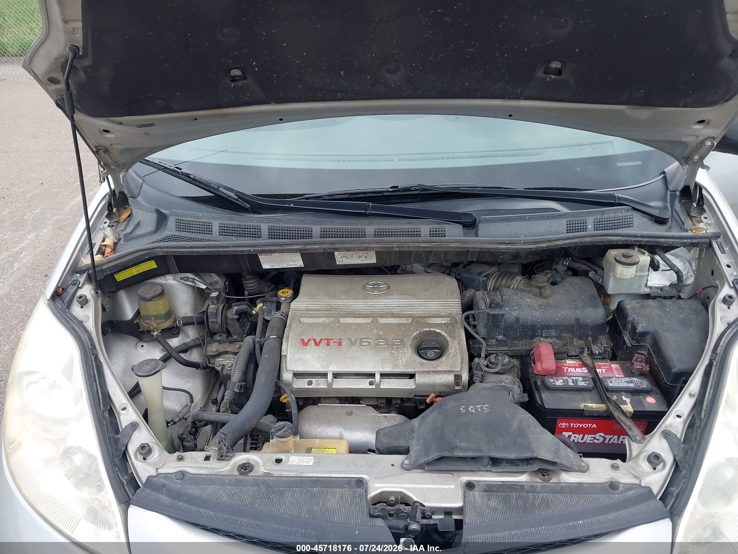 2006 Toyota Sienna Ce Серебряный vin: 5TDZA23CX6S557171
