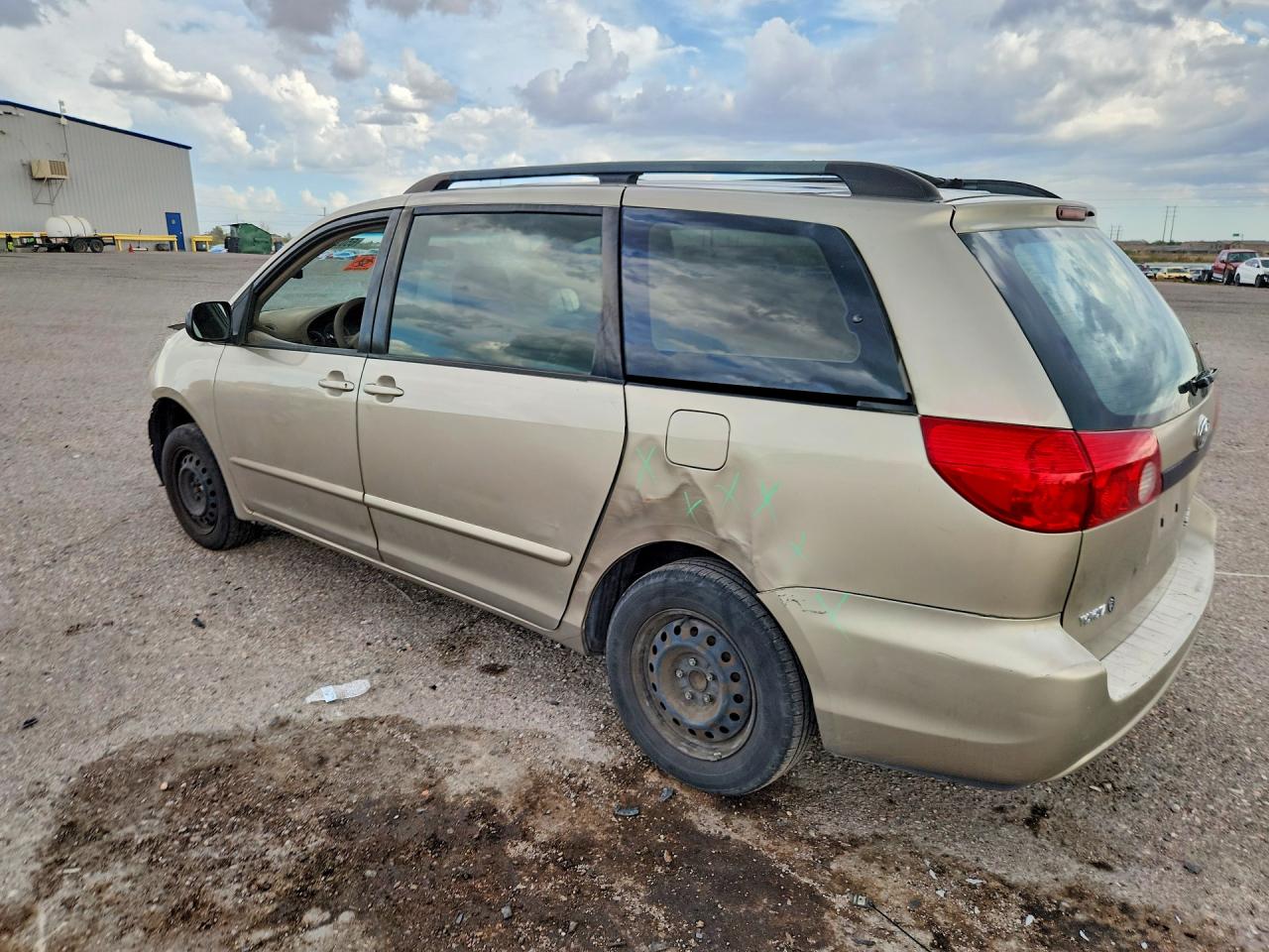 2006 Toyota Sienna Ce 8 Passenger Желто-коричневый vin: 5TDZA23CX6S565173