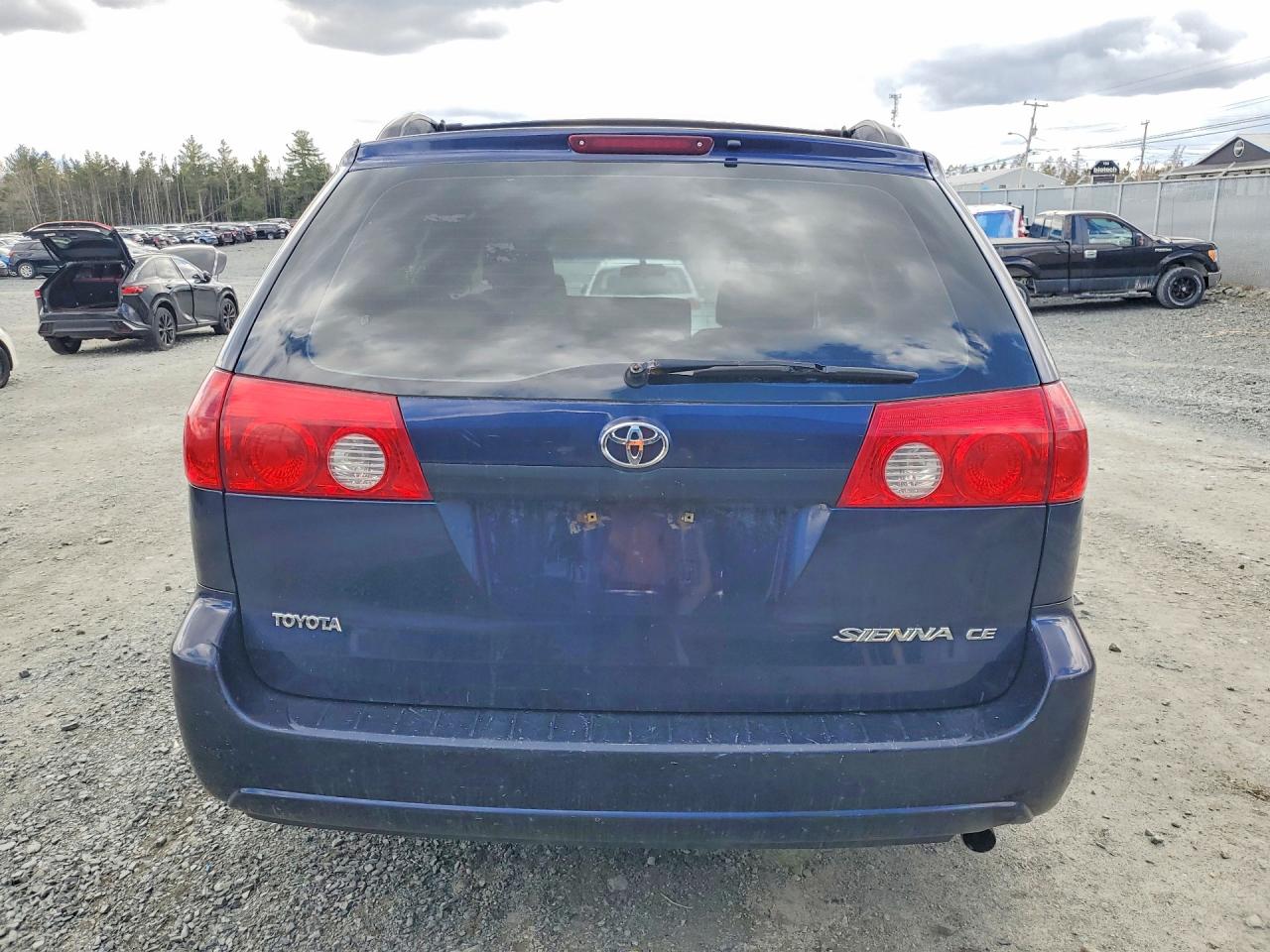 2006 Toyota Sienna Ce Blue vin: 5TDZA29C36S398968